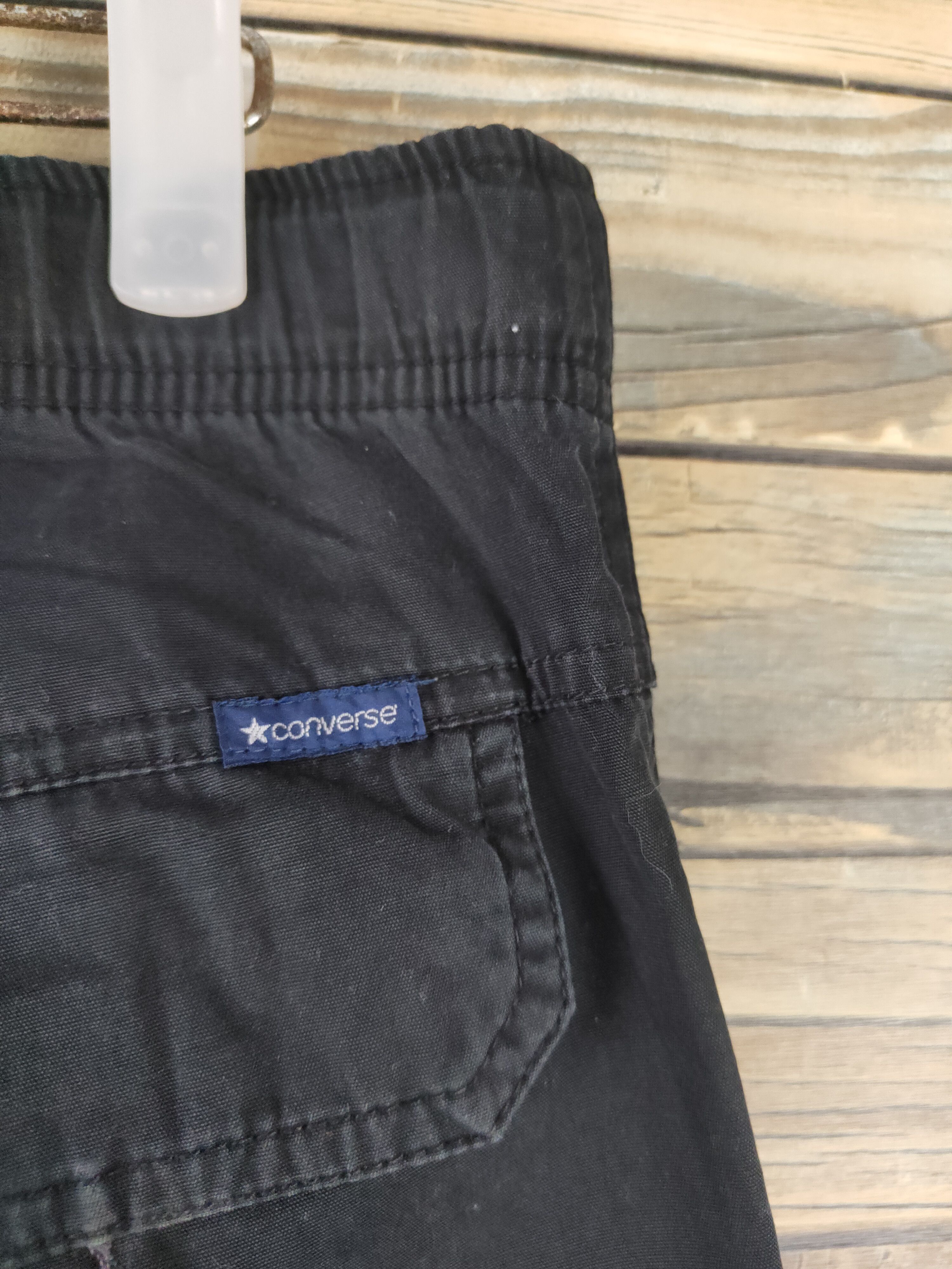 Converse DL Converse Black Multipocket Tactical Cargo Pants #454 Size US 31 - 11 Thumbnail