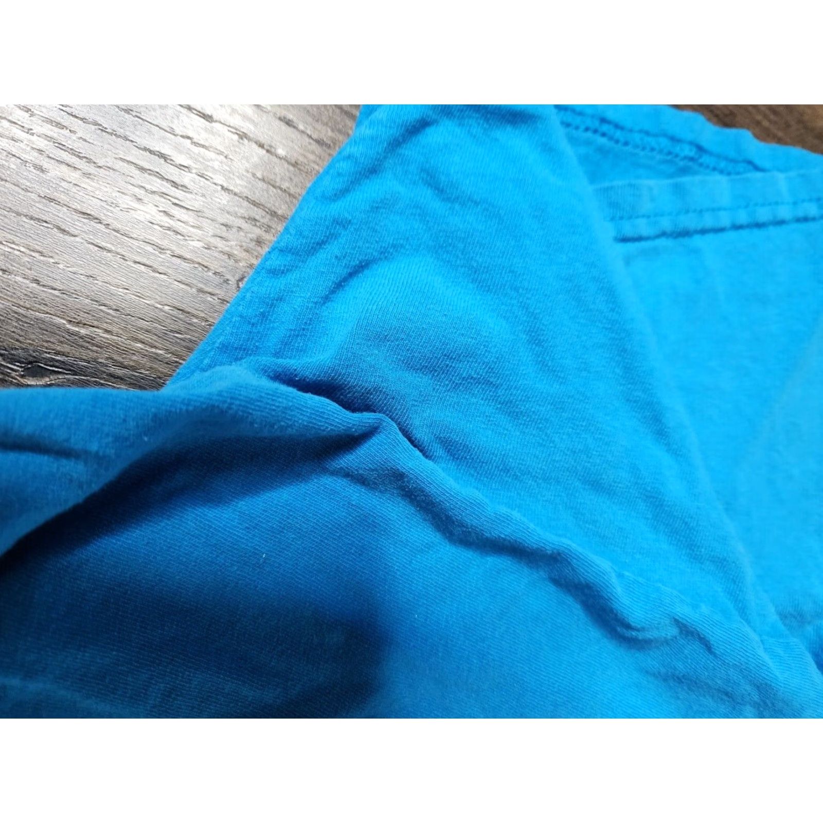 Skin VINTAGE Fish Skinz Zombie Fish Graphic T Shirt Mens XL Blue Distressed Size US XL / EU 56 / 4 - 7 Thumbnail