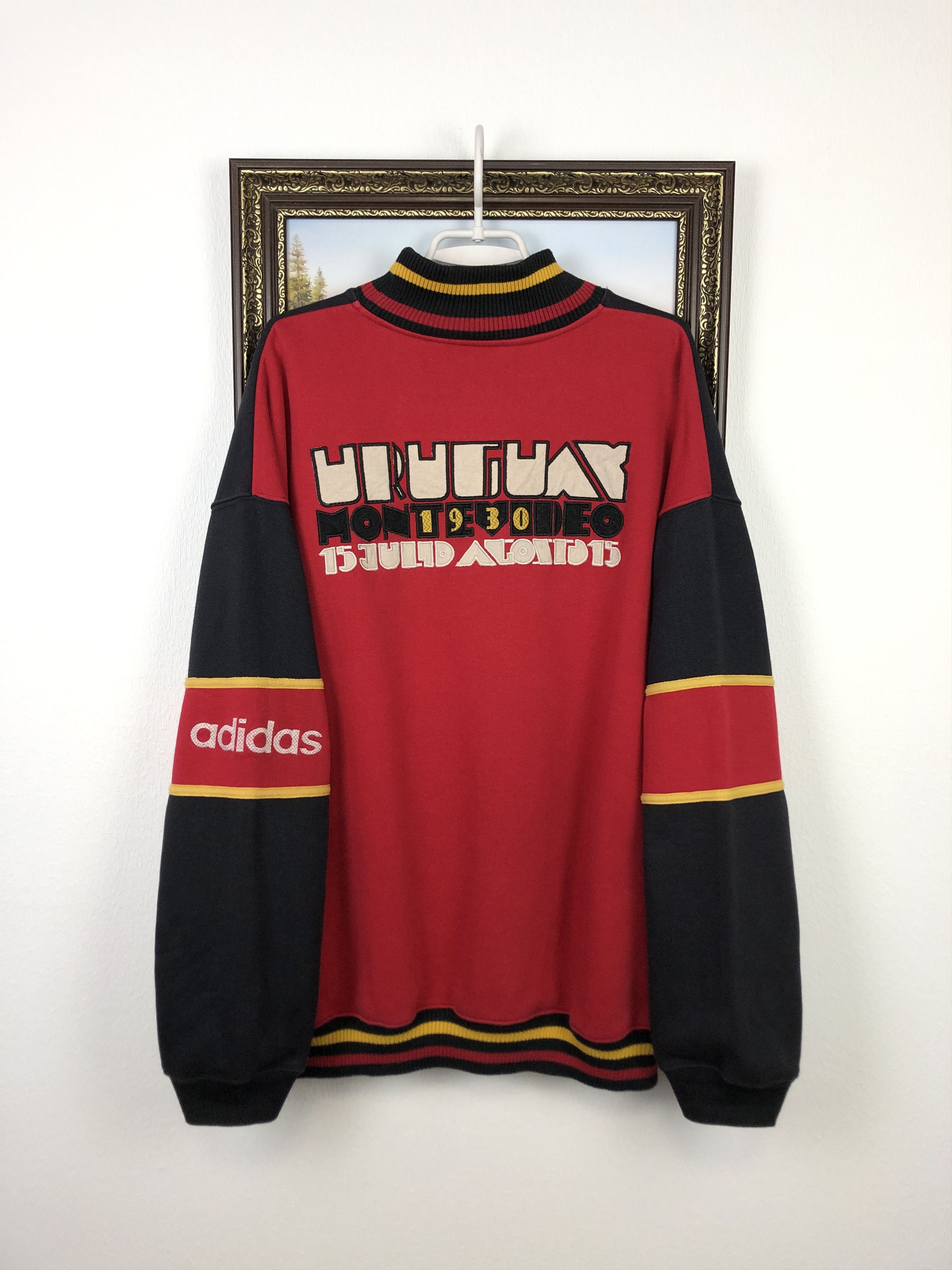 Adidas Vintage FIFA World Cup Sweatshirt Uruguay Football Jacket Size US L / EU 52-54 / 3 - 10 Thumbnail