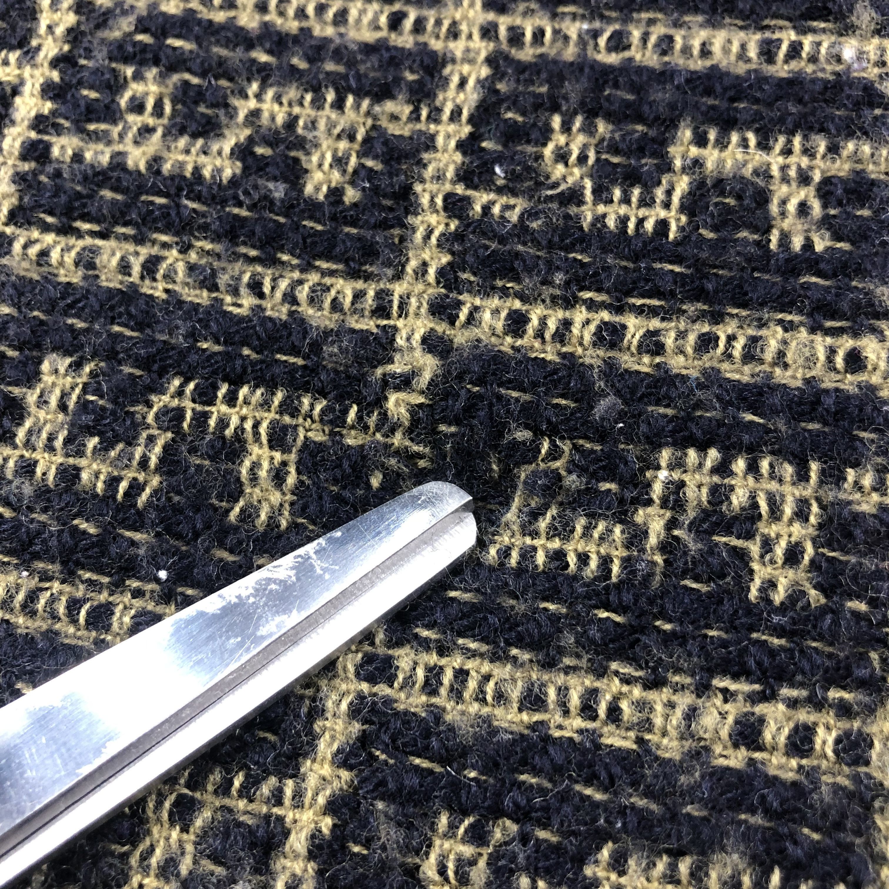 Fendi Fendi FF Monogram Full Print Wool Scarf Muffler V1145 Size ONE SIZE - 7 Thumbnail