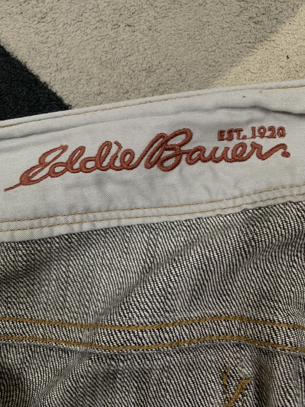 Eddie Bauer Vintage Y2K Eddie Bauer Faded Washed Flare Bootcut Jeans Size US 33 - 18 Thumbnail