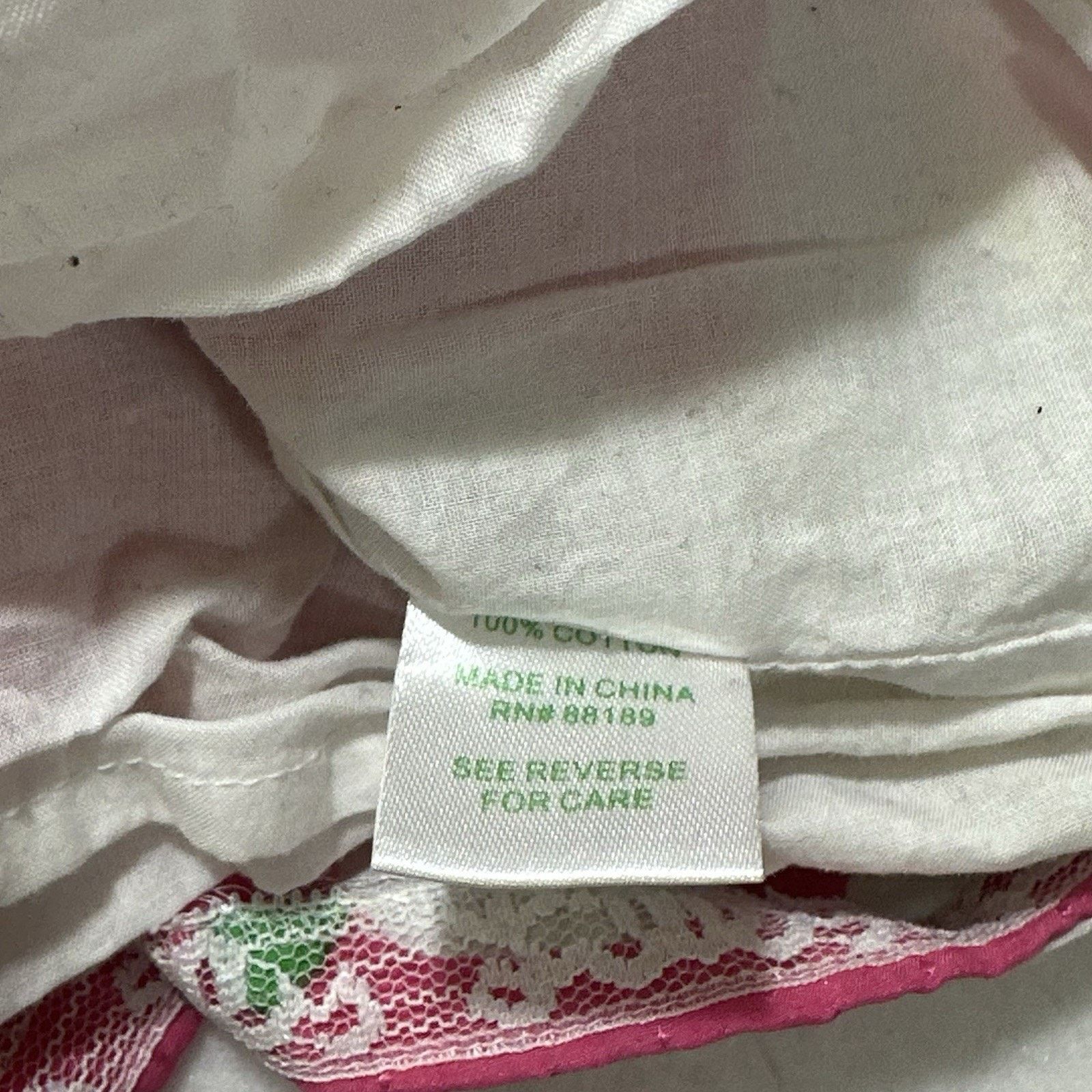 Lilly Pulitzer Lilly Pulitzer 4 Pink White Floral Cotton Mini Skirt Lined Size 27" / US 4 / IT 40 - 7 Thumbnail
