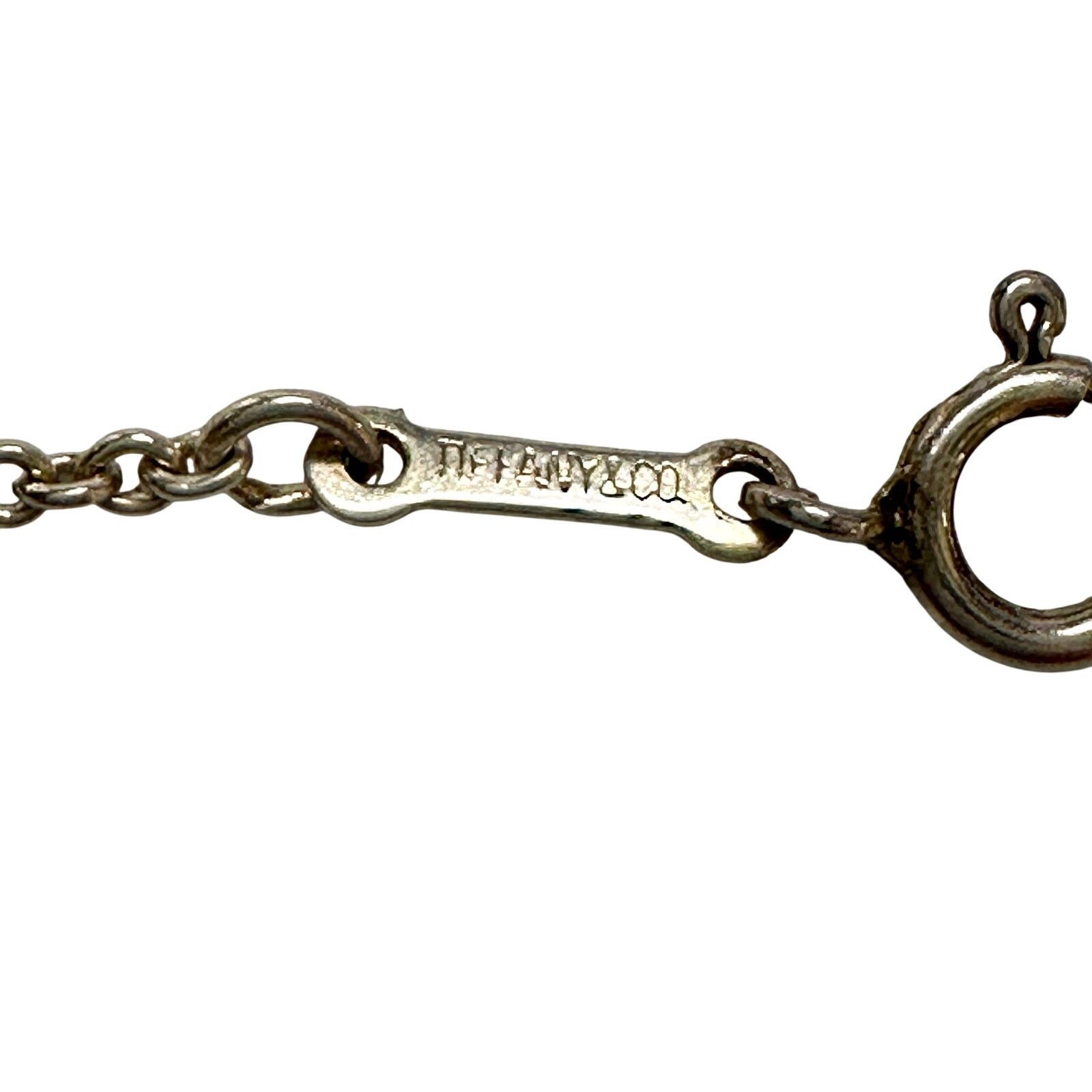 Tiffany & Co. Tiffany and Co Elsa Peretti Large Double Loop Necklace 14" Size ONE SIZE - 4 Thumbnail