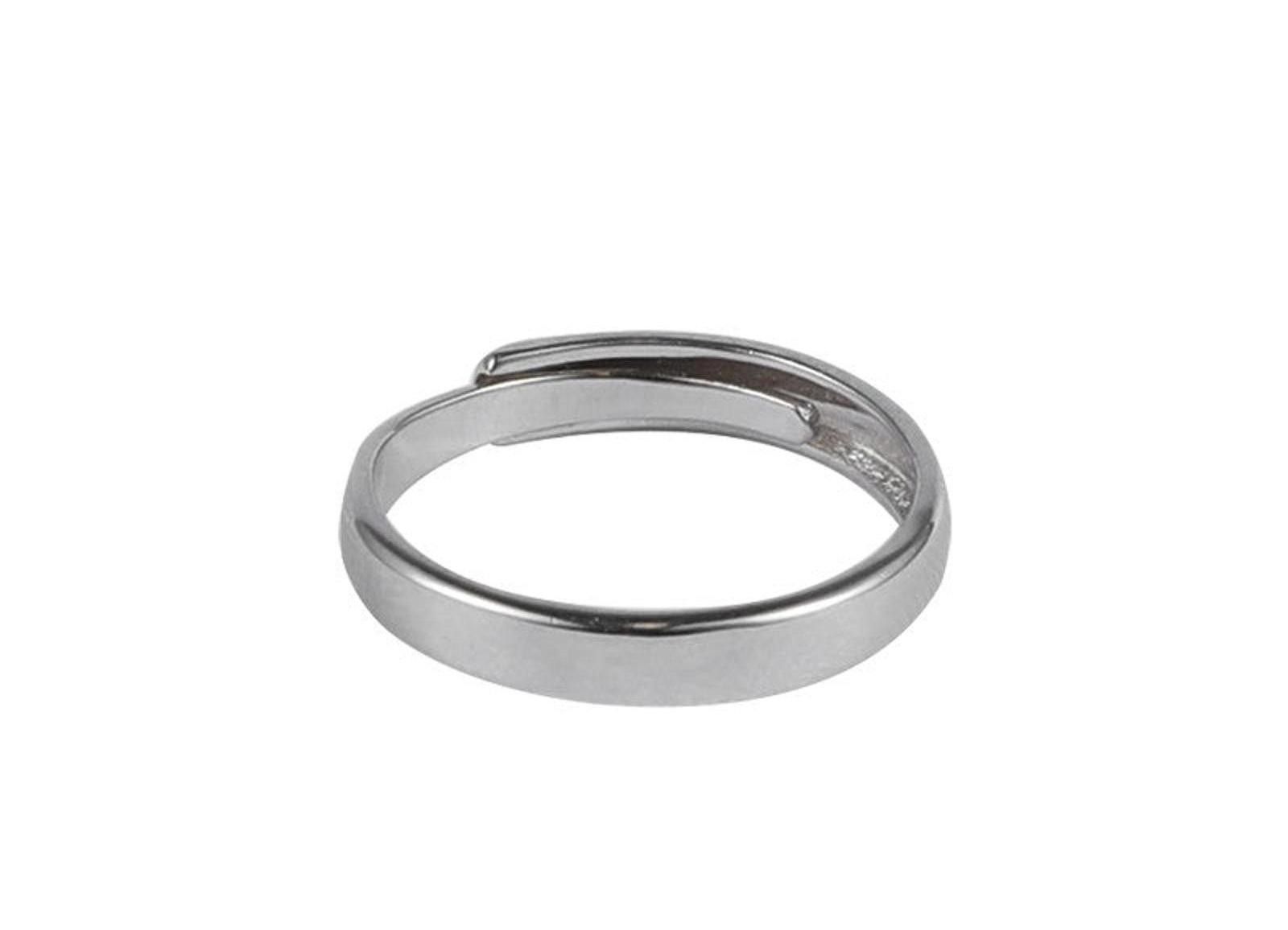 Jewelry Elegant Silver Craft Ring for Everyday Wear Size ONE SIZE - 4 Thumbnail