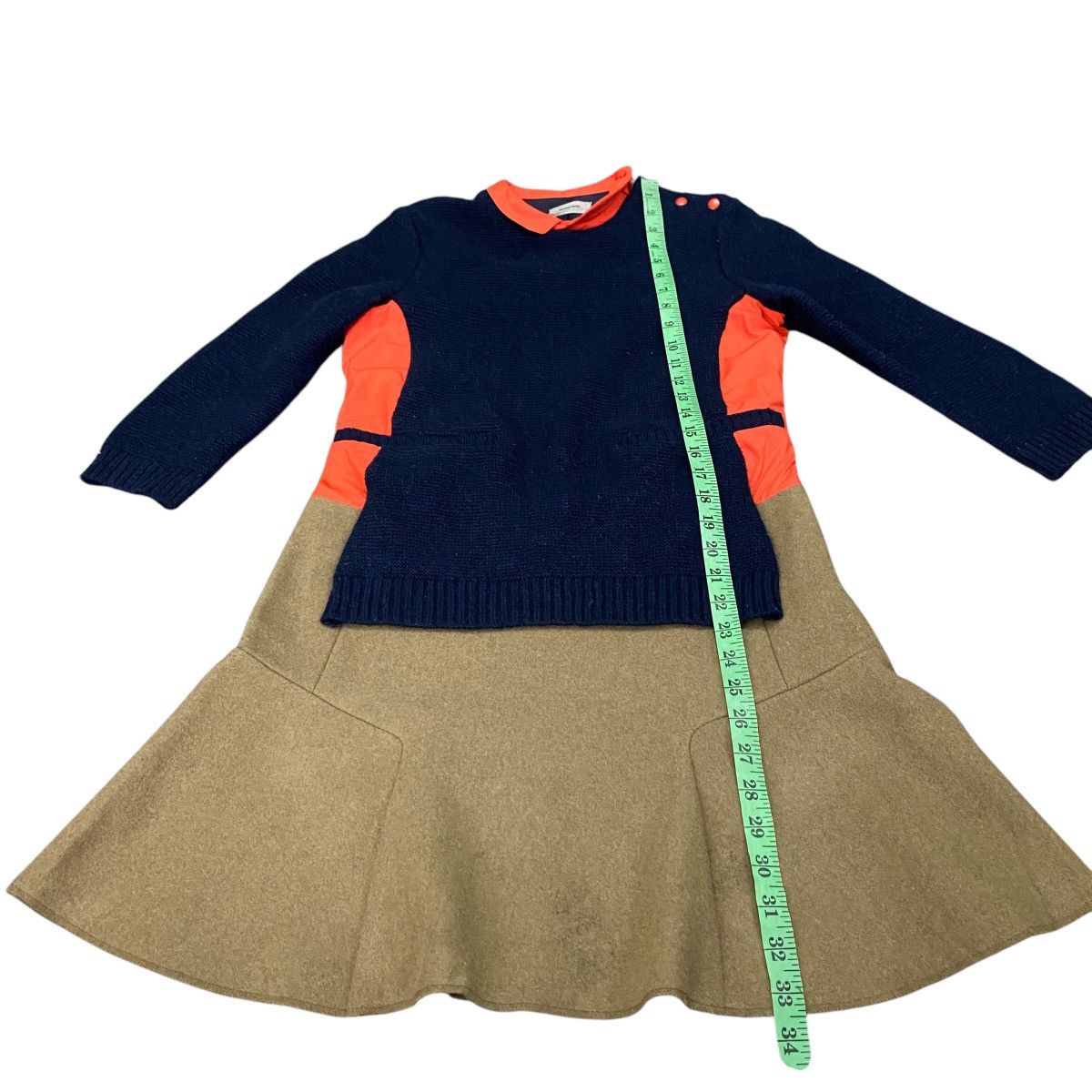 Japanese Brand × Jun Takahashi × Undercover Undercover Jun Takahashi Wool/Knit Dress Mini Size 2 Size XS / US 0-2 / IT 36-38 - 17 Thumbnail