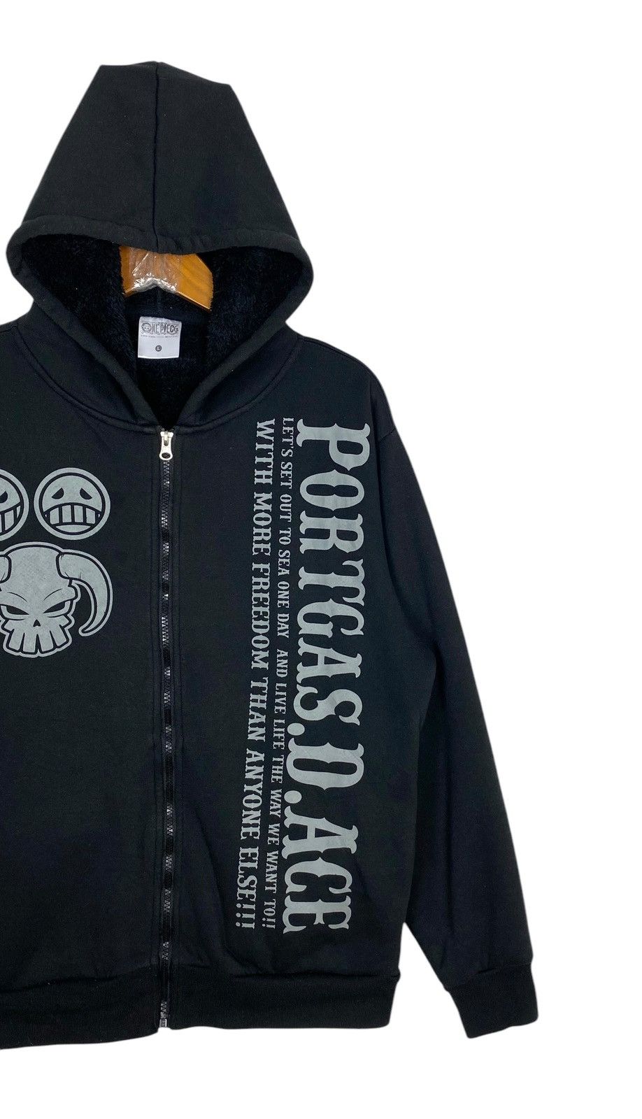 One Piece Rare‼️ One Piece Portgas D. Ace Hoodie Big Logo Size US S / EU 44-46 / 1 - 5 Thumbnail