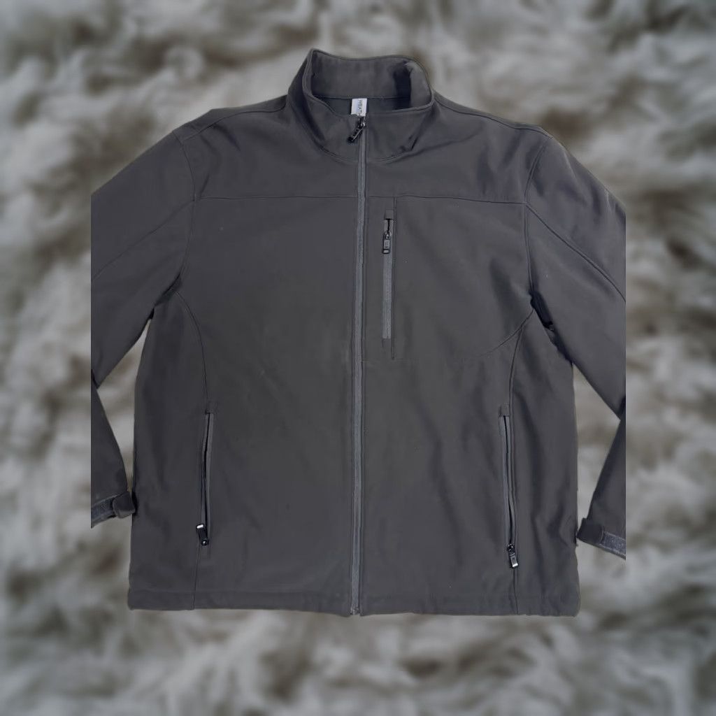 Weatherproof Weatherproof Soft Shell Jacket XL Men Full Zip Wind-Resistant Gray 50 Chest Size US XL / EU 56 / 4 - 1 Thumbnail
