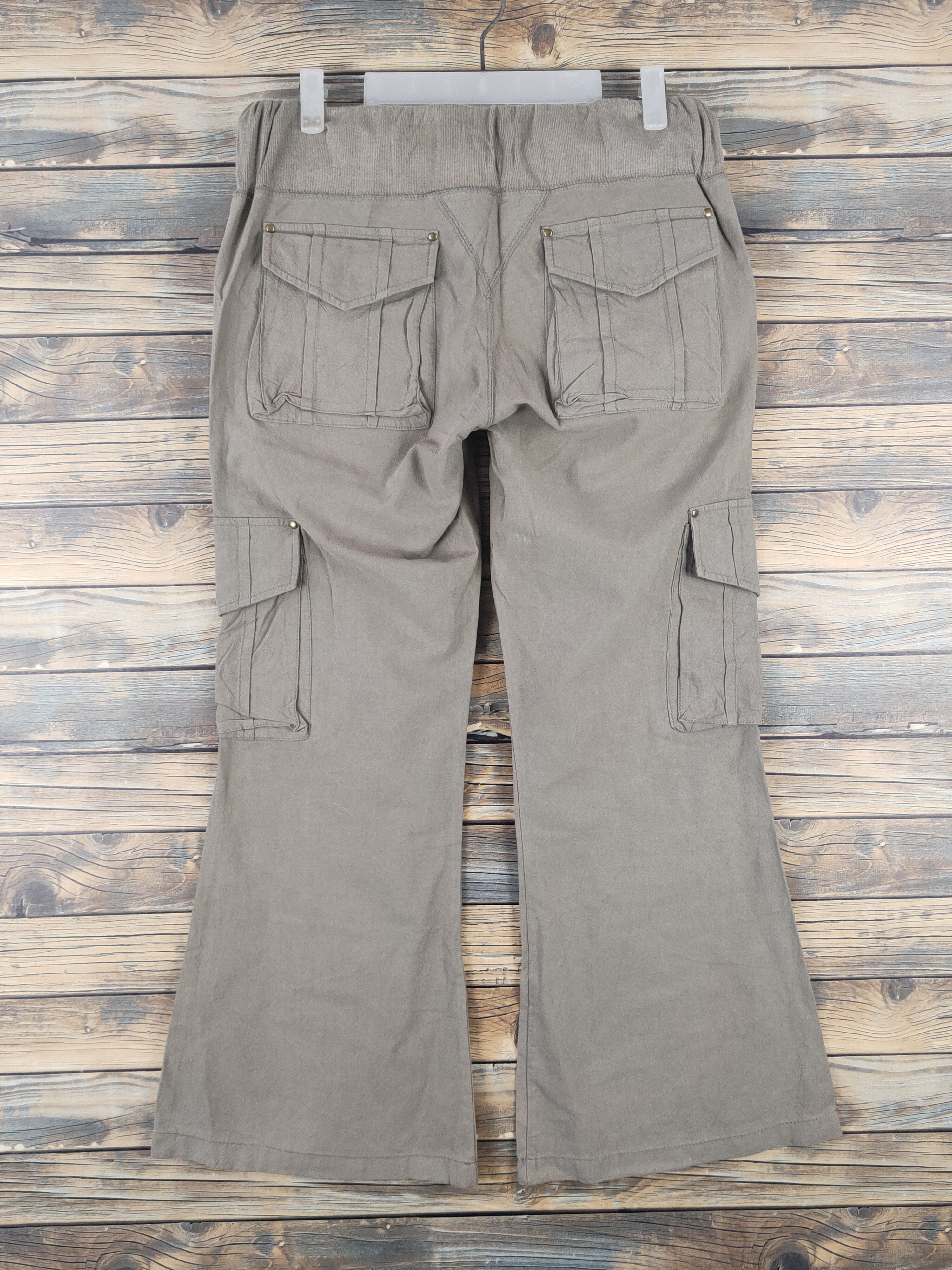 Japanese Brand DL Evolution Olive Multipocket Tactical Cargo Pants #1786 Size 29" - 7 Thumbnail