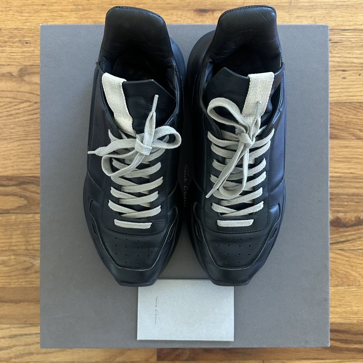 Rick Owens Rick Owens geth running sneakers EU 38, US 7 Size US 7 / IT 37 - 3 Thumbnail