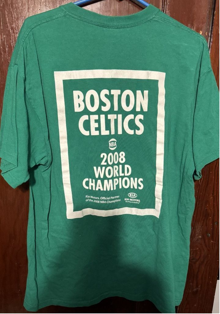 Gildan Boston Celtics Lot of Five (5) T-Shirts Men Sz XL NBA Green Size US XL / EU 56 / 4 - 7 Thumbnail