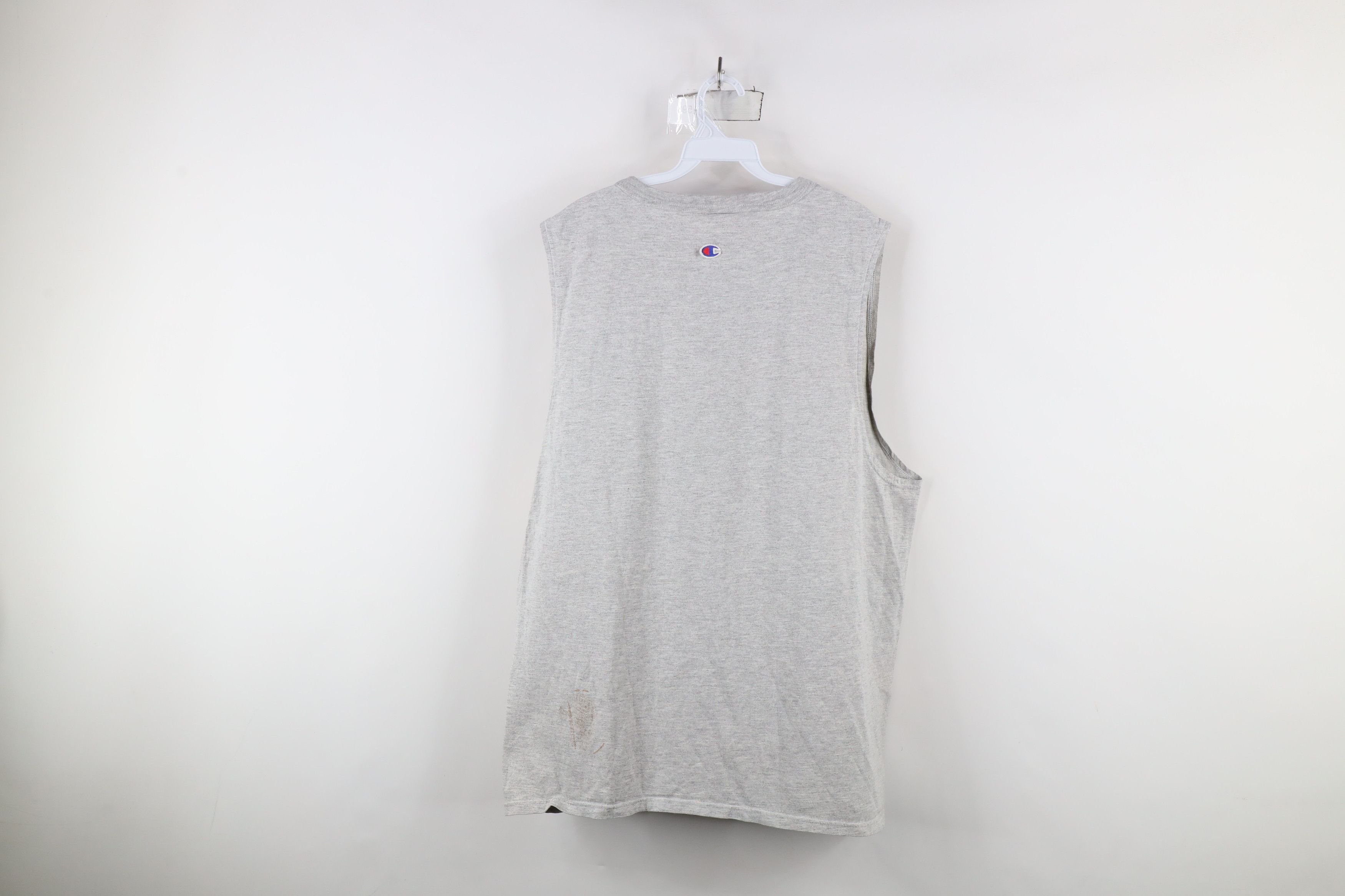 Champion × Vintage Vintage 90s Champion University Football Sleeveless T-Shirt Size US XL / EU 56 / 4 - 12 Thumbnail