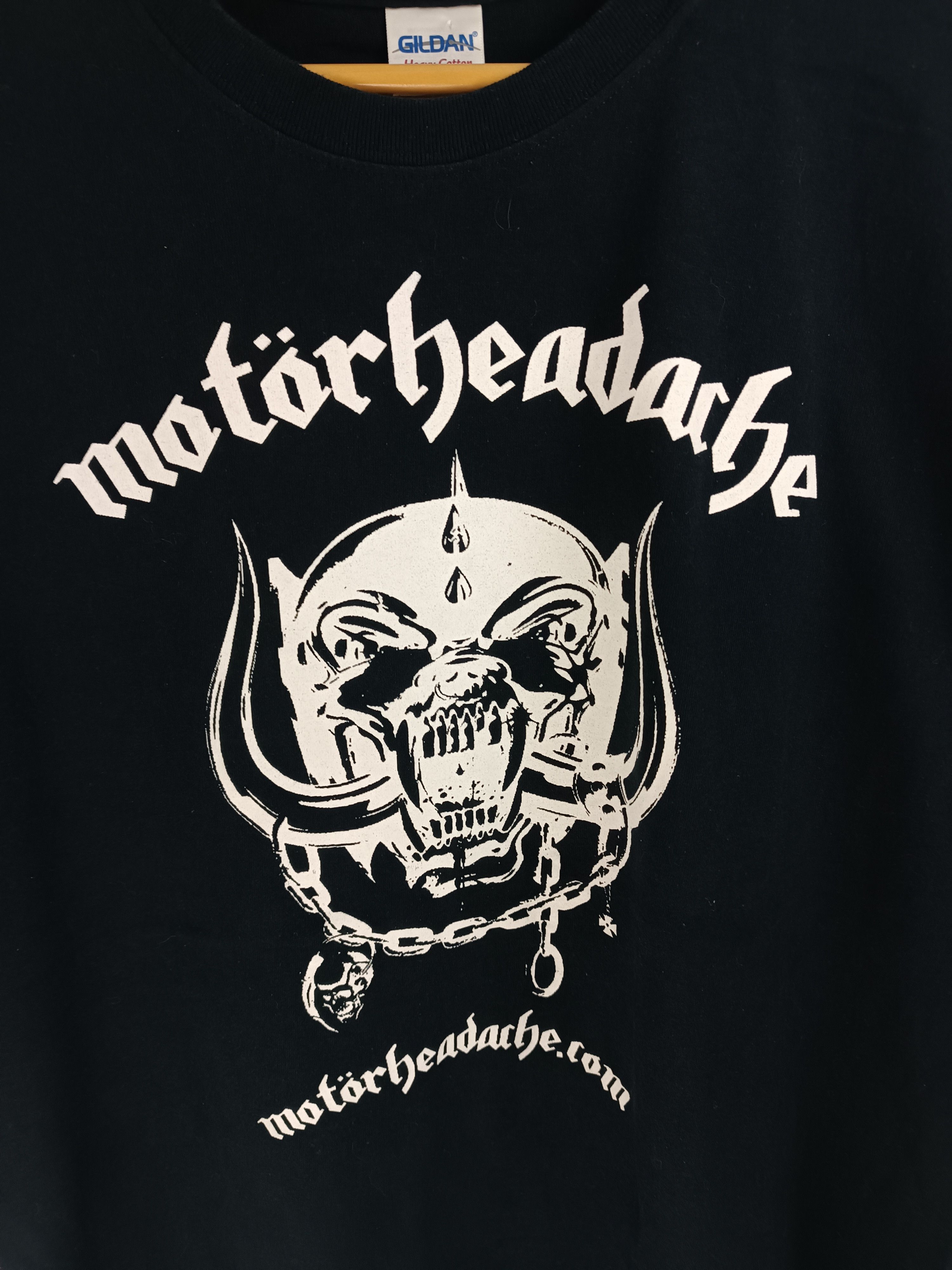 Band Tees VINTAGE MOTORHEADACHE LEMMY TRIBUTE METAL PUNK TEE THRASH Size US M / EU 48-50 / 2 - 11 Thumbnail