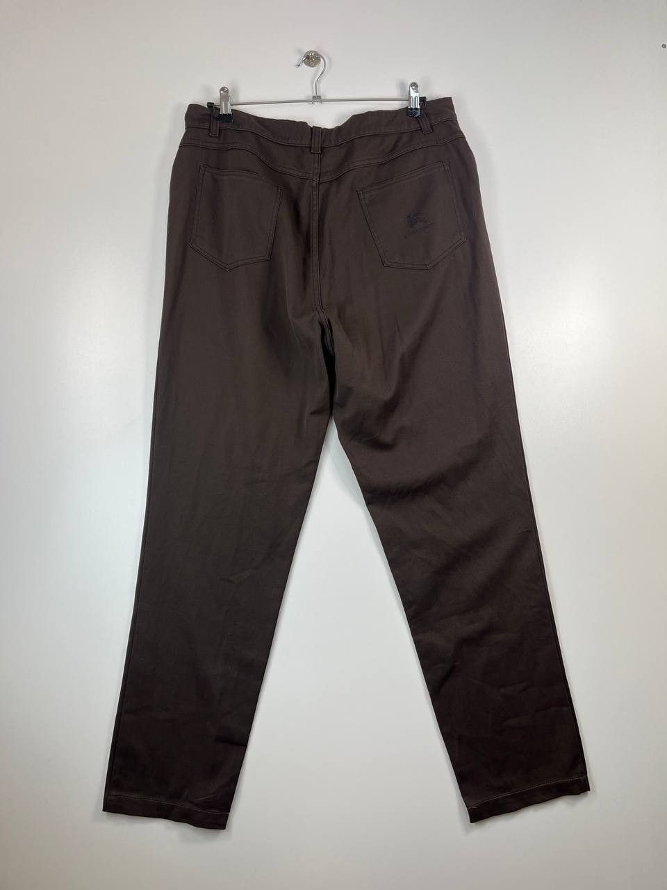 Burberry Burberry London Brown Stretch Cotton Pants Women’s Size 48 Size 38" / US 16 / IT 52 - 7 Thumbnail