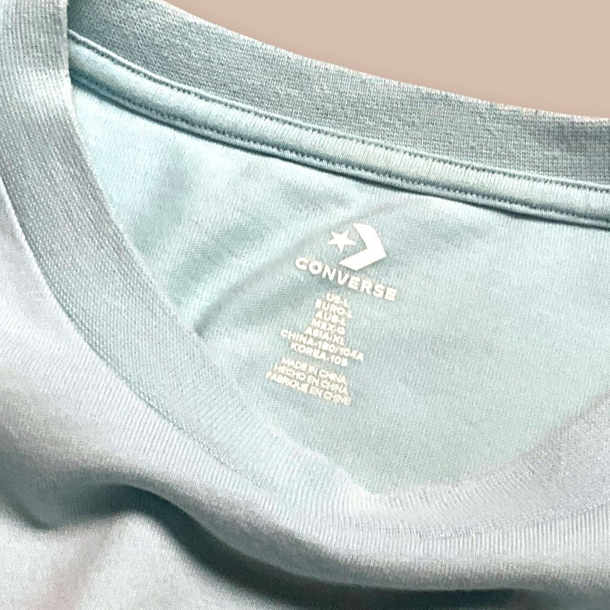 Converse × Fragment Design Converse x FRGMT Blue tee Size US XL / EU 56 / 4 - 7 Thumbnail