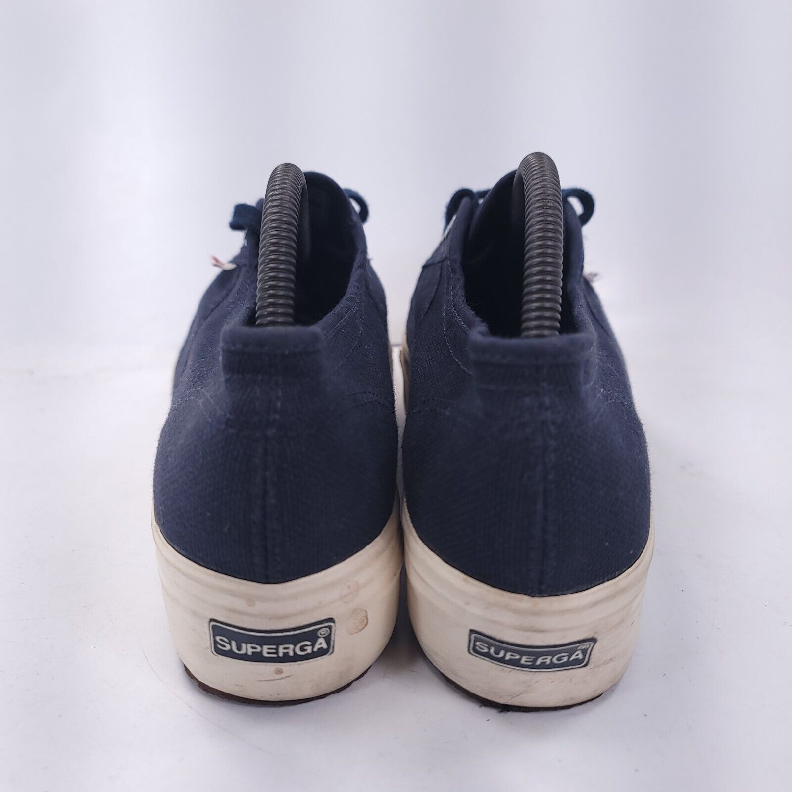 Superga Superga 2790 Platform Shoes Womens Size 9.5 S0001L0 Blue Size US 9.5 / IT 39.5 - 3 Thumbnail
