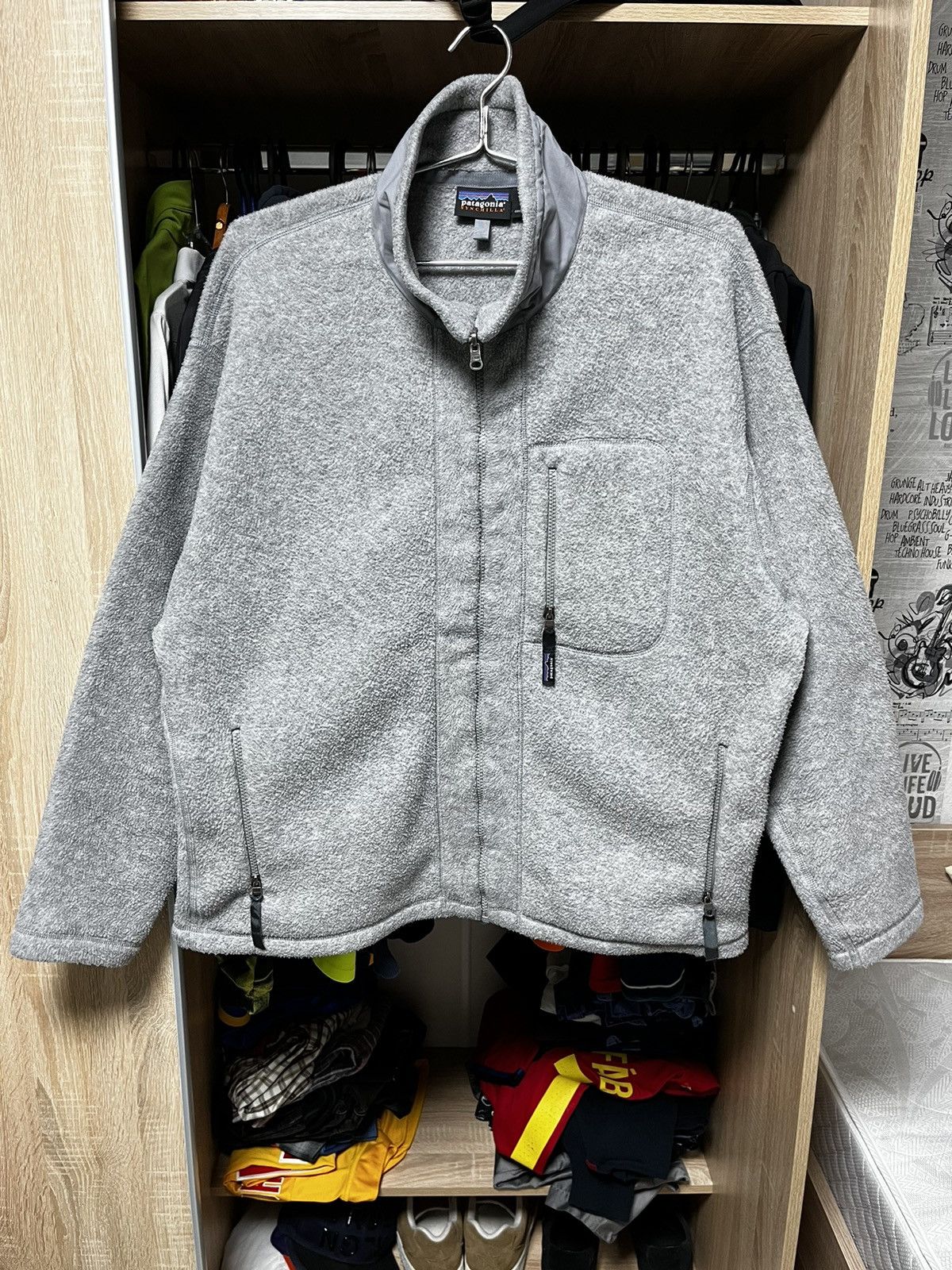 Patagonia × Vintage 🐨 PATAGONIA SYNCHILLA ZIP FLEECE JACKET SWEATER RARE Size US XL / EU 56 / 4 - 2 Thumbnail