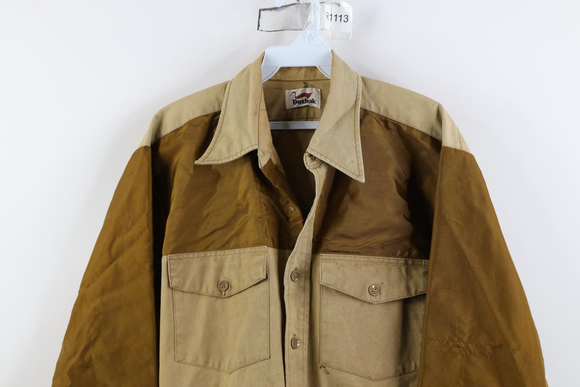 Vintage Vintage 60s 70s Streetwear Brush Field Hunting Shirt Jacket Size US L / EU 52-54 / 3 - 2 Thumbnail
