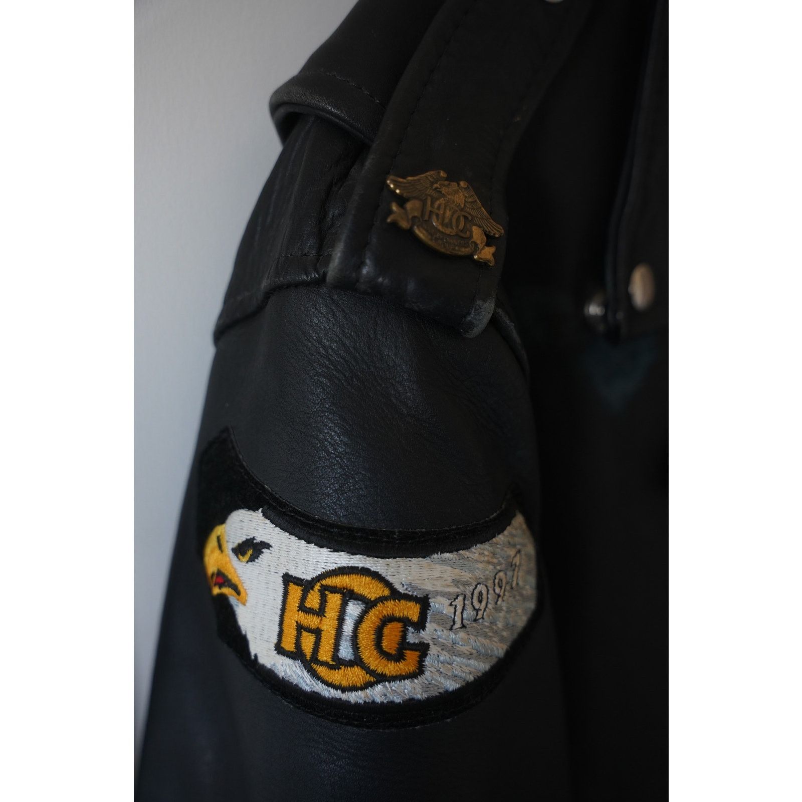 Harley Davidson Harley Davidson owners Group Leather Jacket Size US L / EU 52-54 / 3 - 3 Thumbnail
