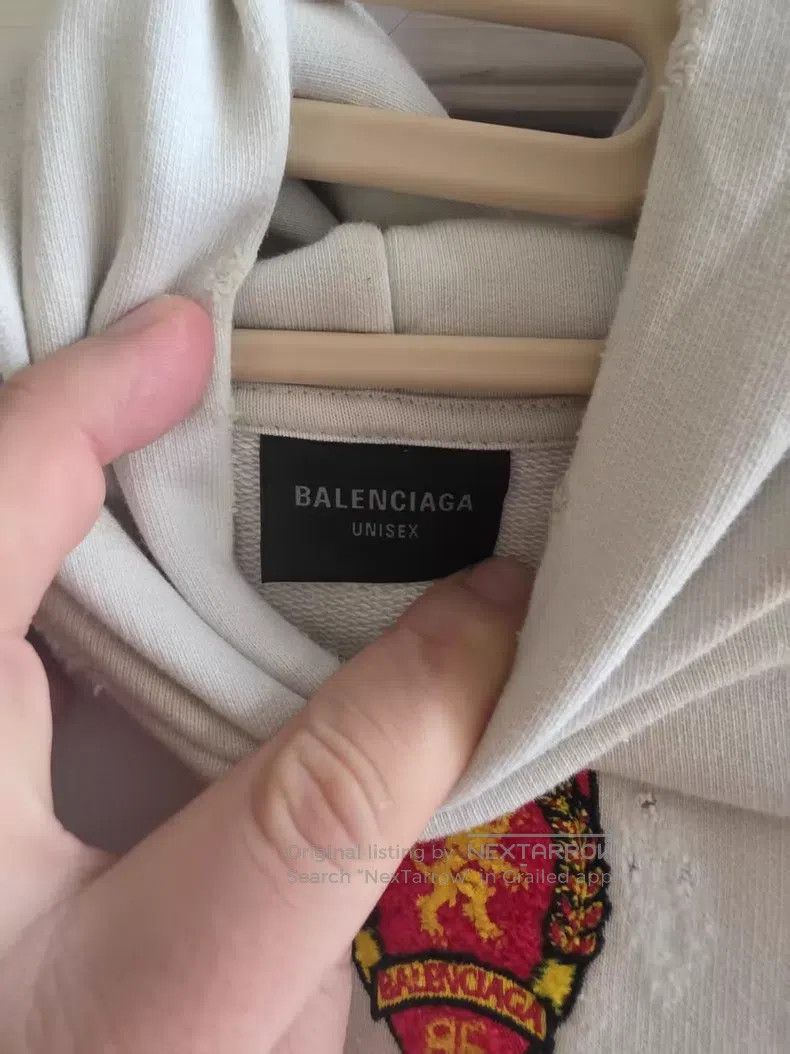 Balenciaga Balenciaga Hoodie Size US S / EU 44-46 / 1 - 3 Thumbnail