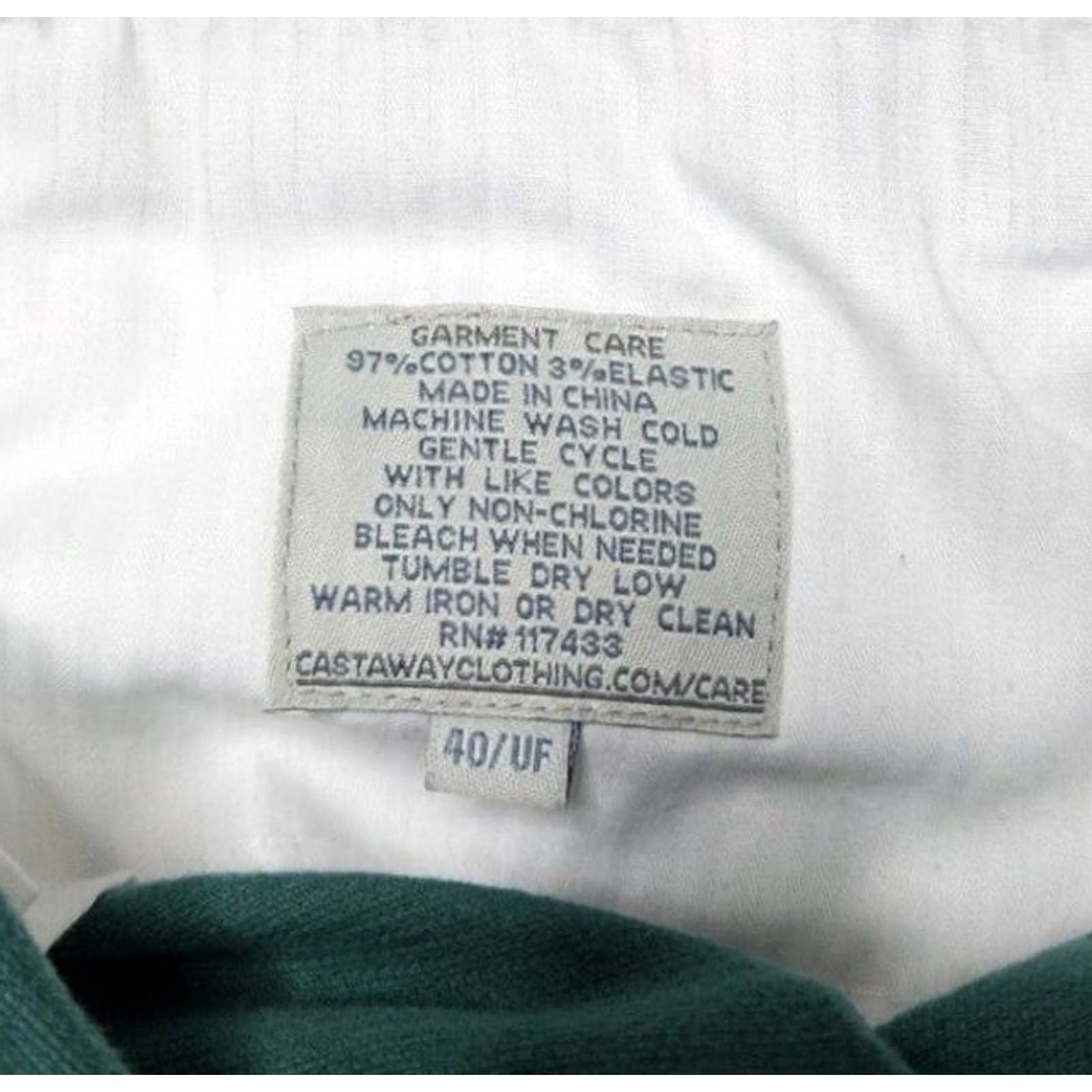 Vintage Castaway Pants Nantucket Sz 40 Christmas Green Corduroy Beachcomber Santa Size US 40 / EU 56 - 5 Thumbnail