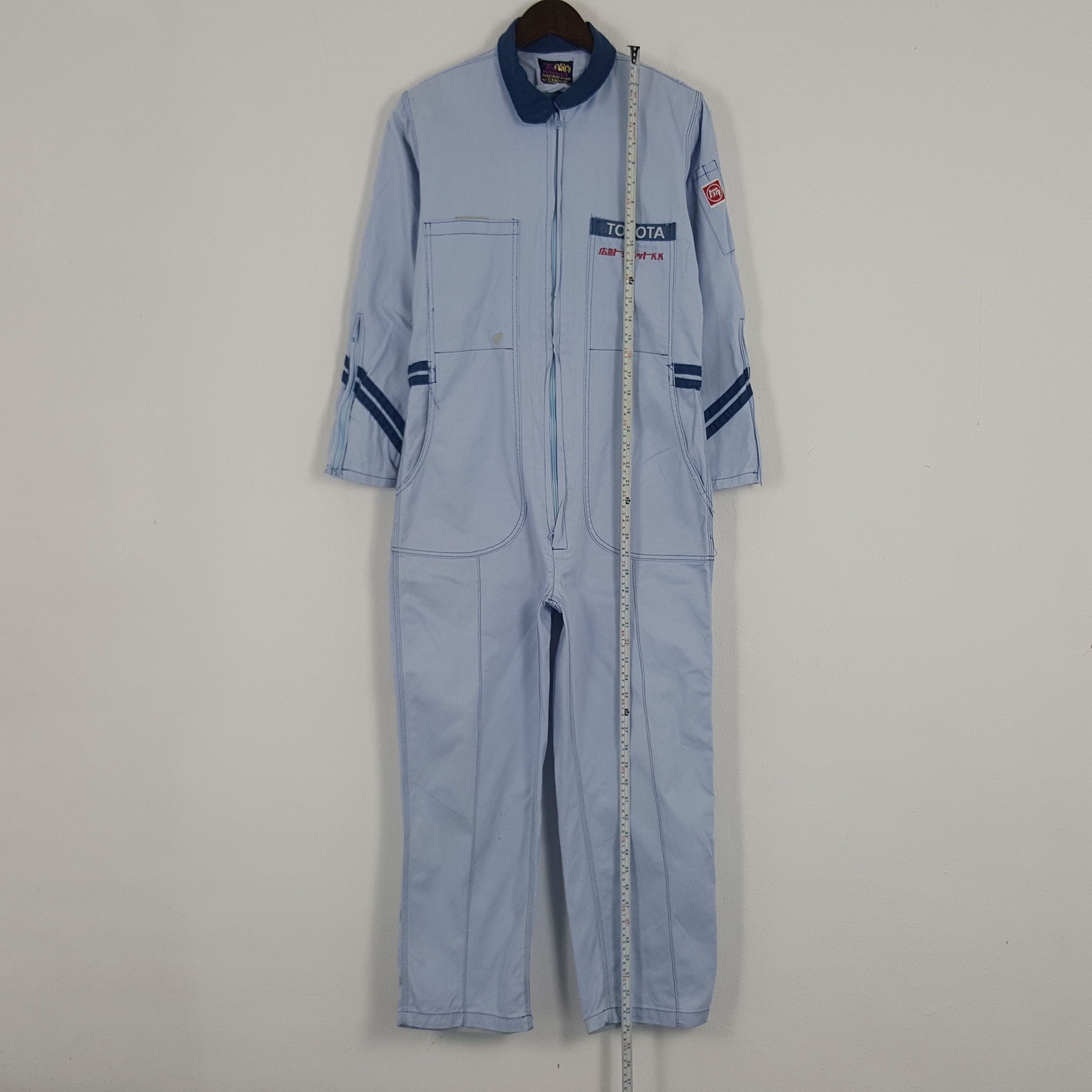 Vintage Toyota Racing Jumpsuit Uniform Coverall Jacket