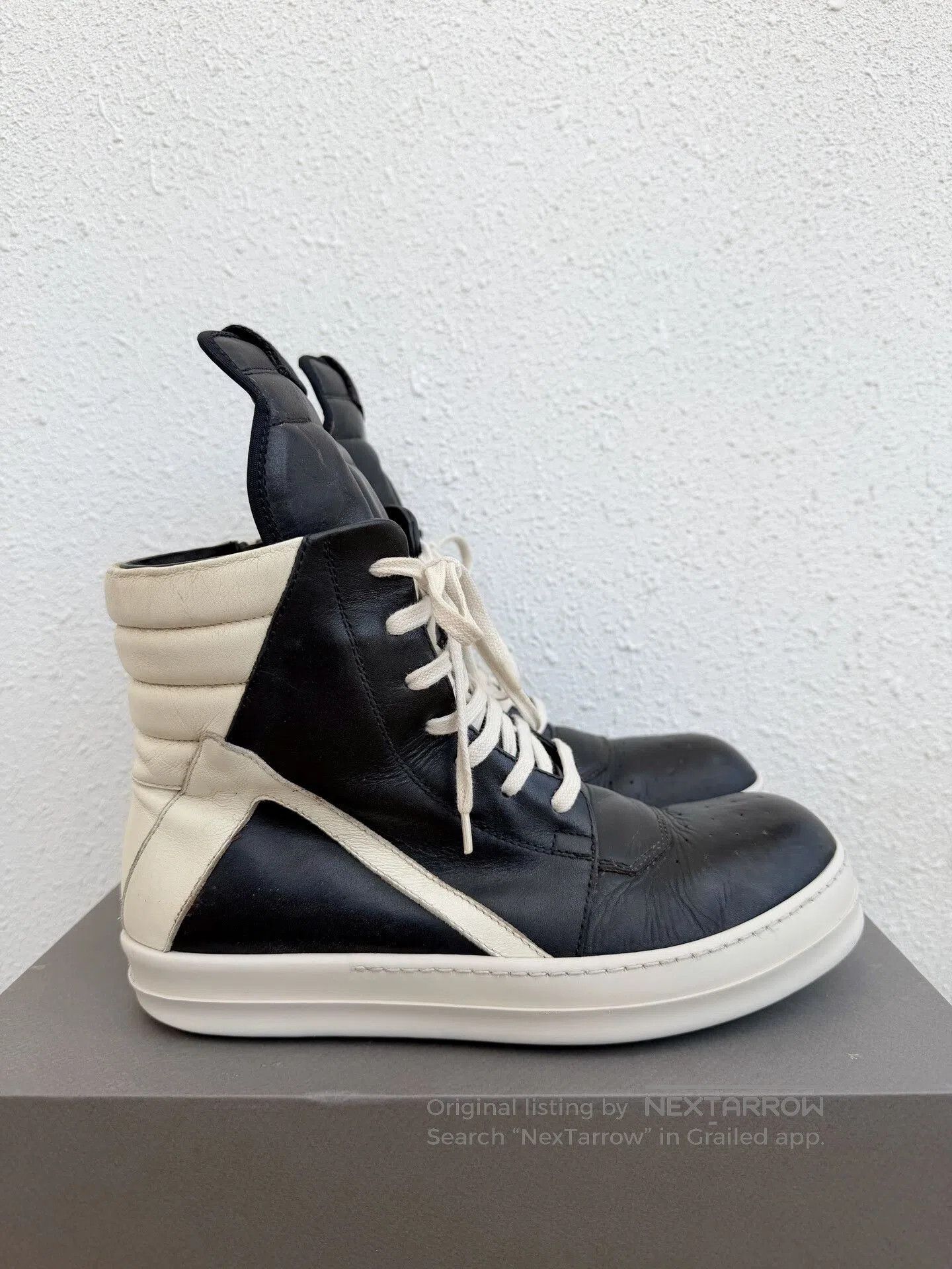 Rick Owens Rick Owens Inverted Triangle High-Top. Size US 7.5 / EU 40-41 - 1 Thumbnail