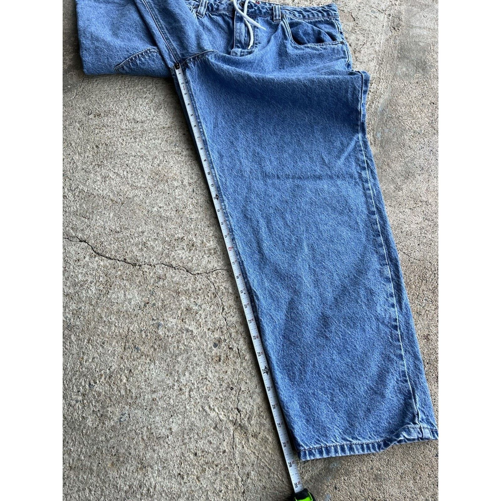 Empyre Empyre Relax Denim Embroidery Jeans JNCO Style Baggy 34x29 Size US 34 / EU 50 - 12 Thumbnail