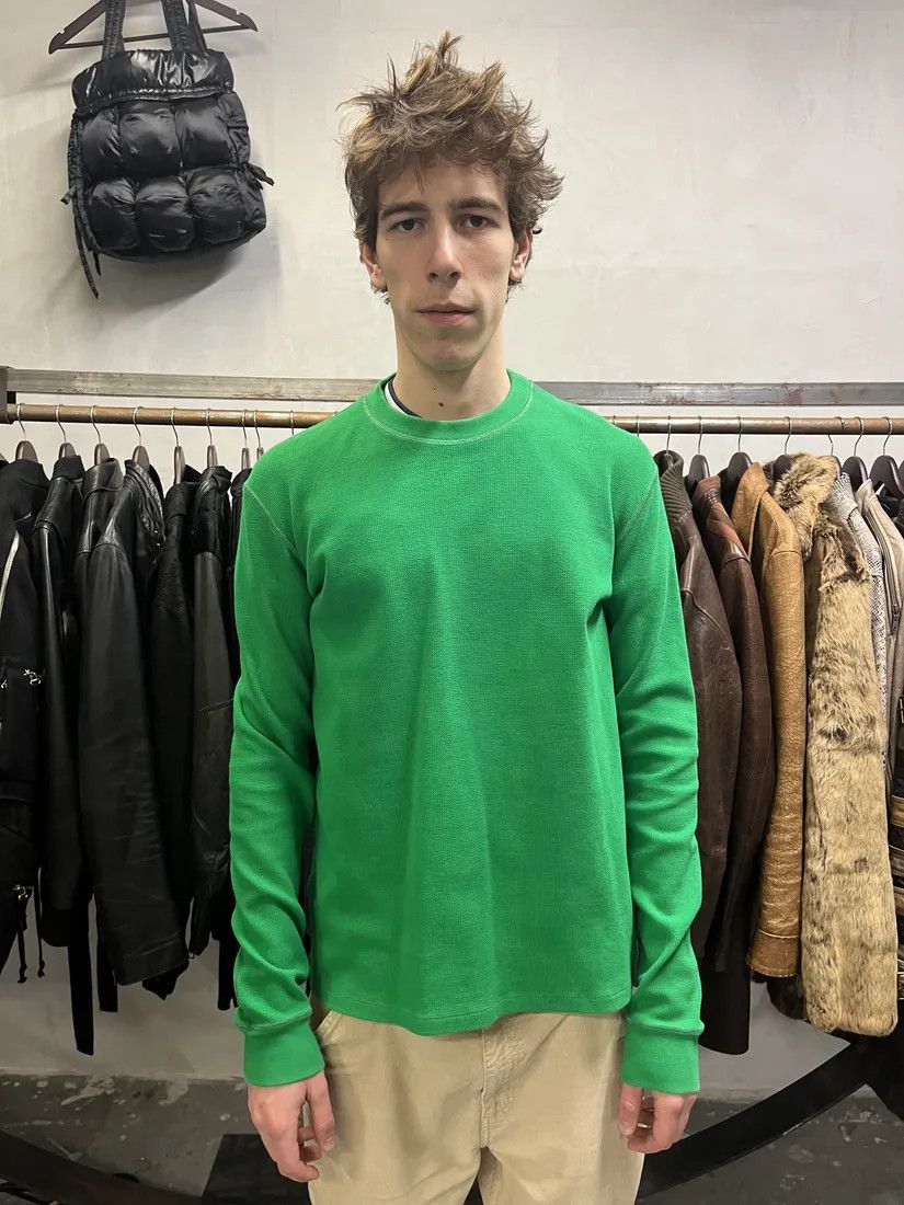 Bottega Veneta × Vintage SS2021 Bottega Veneta Green Italian Sweater Size US M / EU 48-50 / 2 - 3 Thumbnail