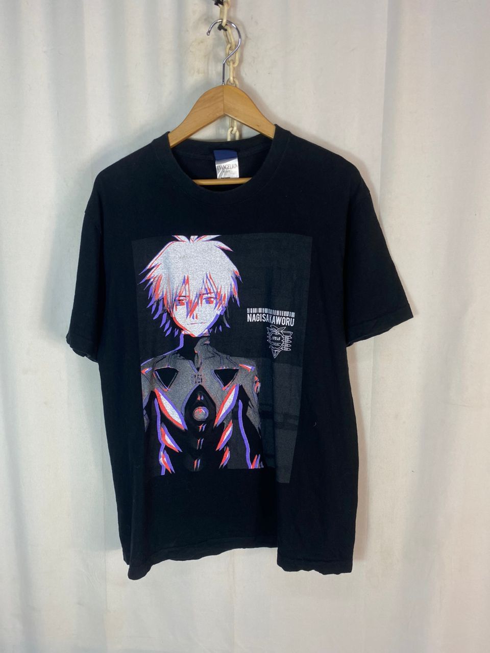 Anime × Japanese Brand × Vintage Vintage Evangelion anime printed tshirt by cospa Size US L / EU 52-54 / 3 - 10 Thumbnail