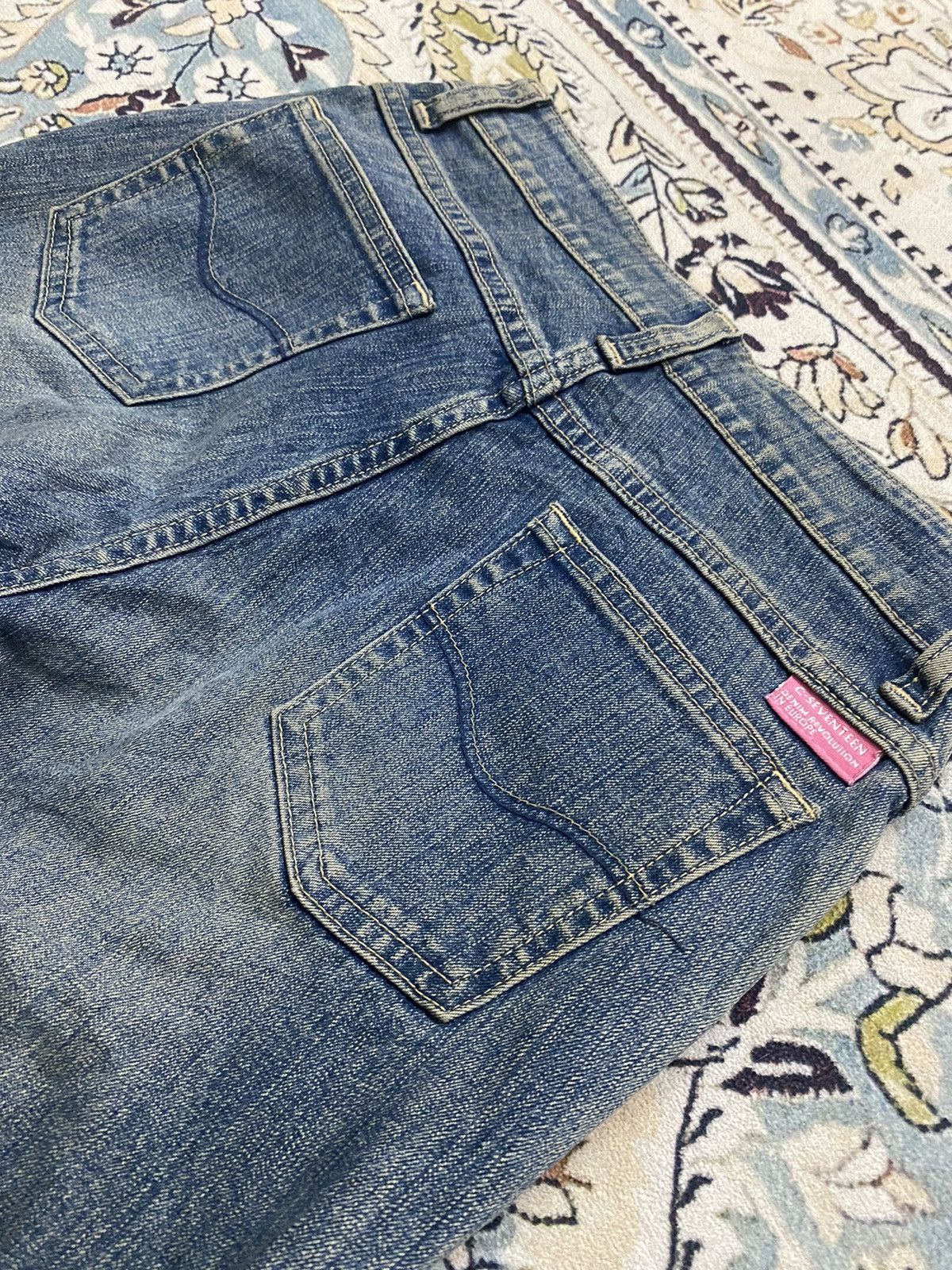 Vintage 🔥 Flared jeans X C-Seventeen Size 25" / US 0 / IT 36 - 9 Thumbnail