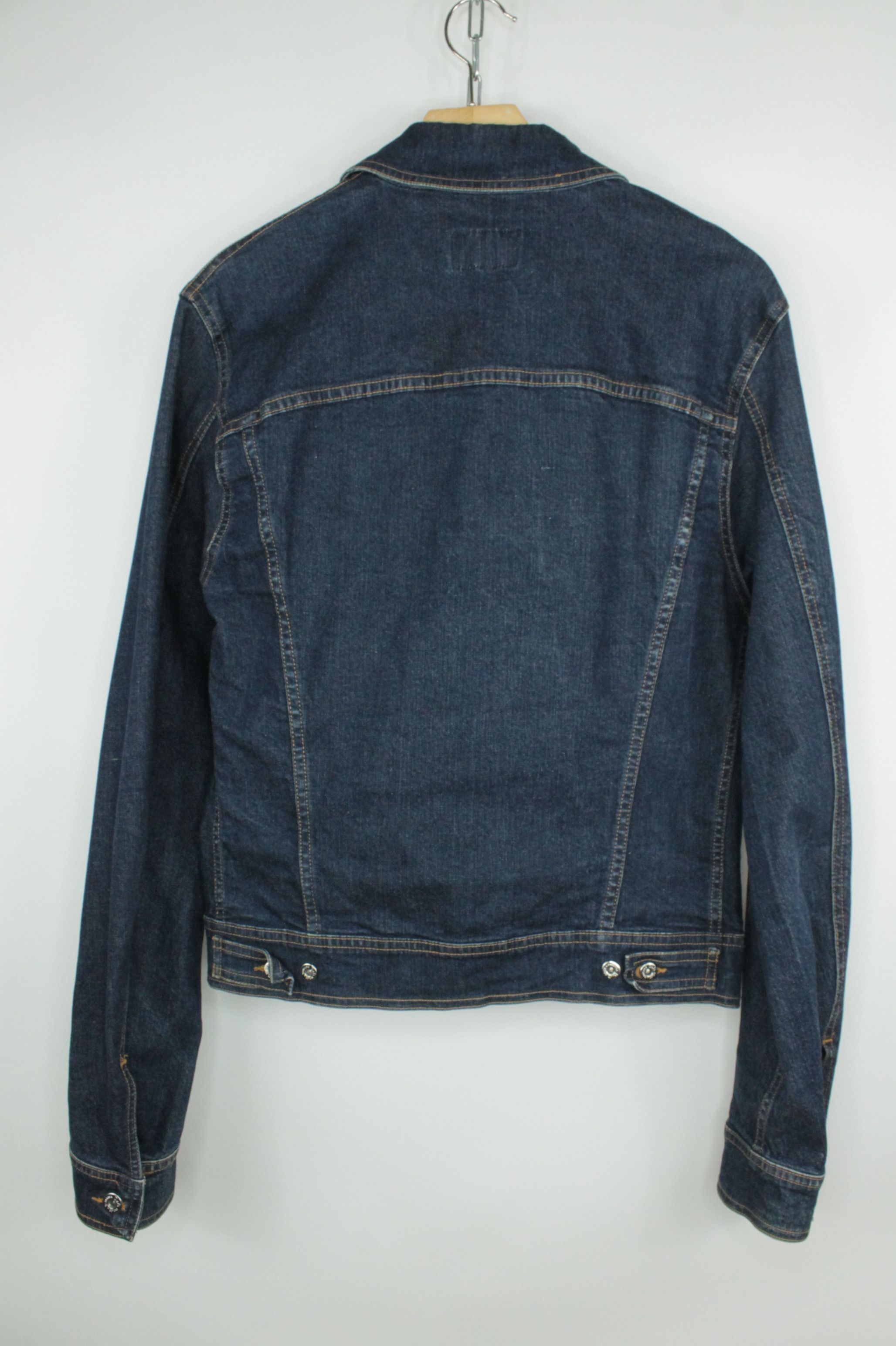 Dolce & Gabbana Dolce & Gabbana Slim Fit Stretch Denim Trucker Jacket Size L / US 10 / IT 46 - 6 Thumbnail