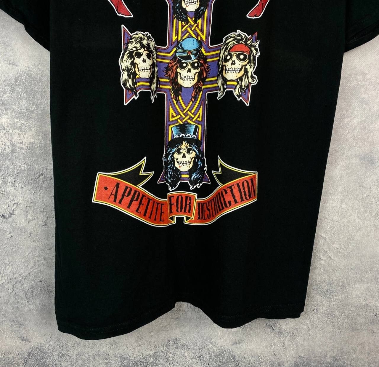 Guns N' Roses Guns N Roses Appetite For Destruction Tee Men's Size L Black Size US L / EU 52-54 / 3 - 3 Thumbnail