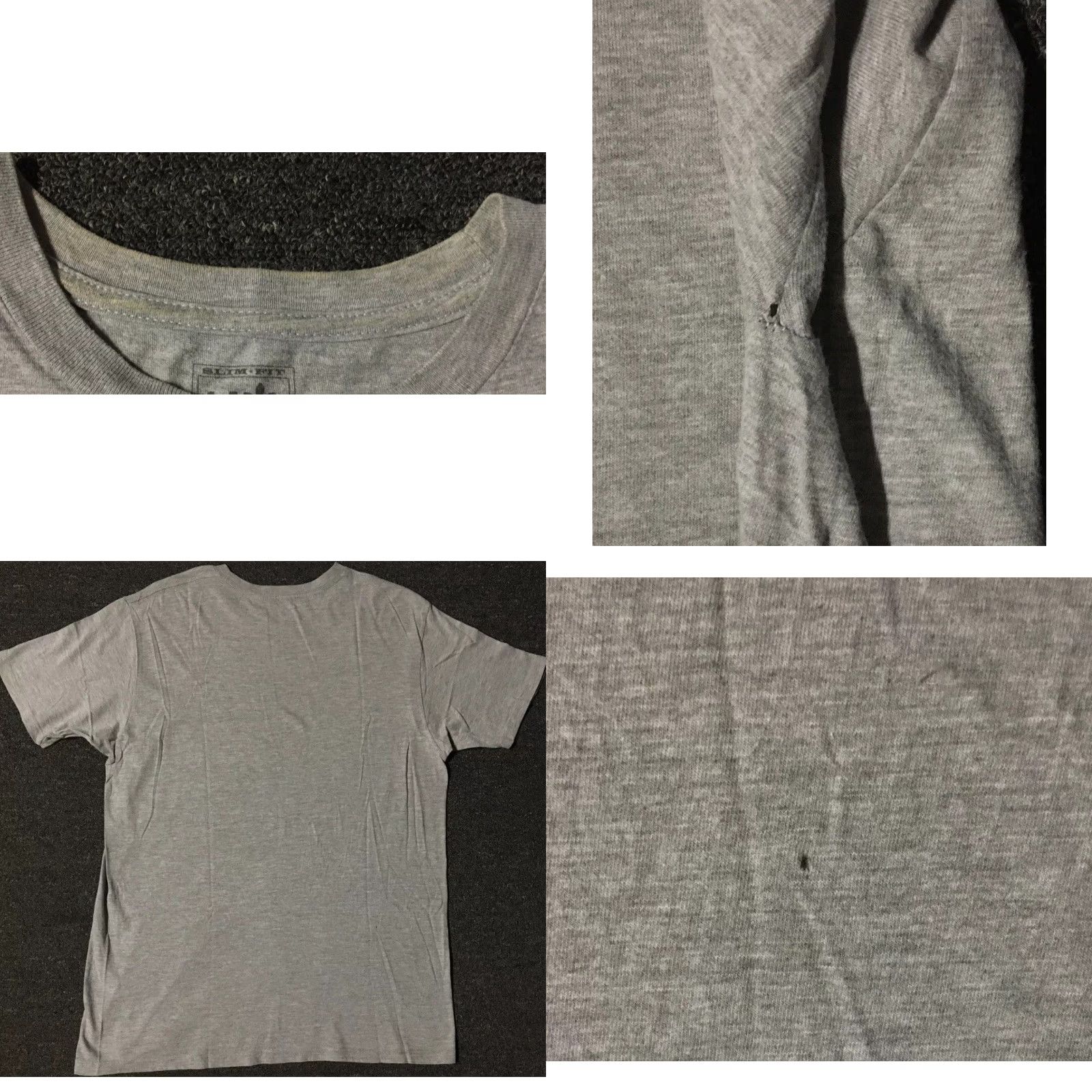 Thrasher Habitat Skateboards Faded Shirt L Gray Thrasher T-Shirt Mens 90s Grunge Y2K Alien Workshop Skateboarding Size US L / EU 52-54 / 3 - 8 Thumbnail