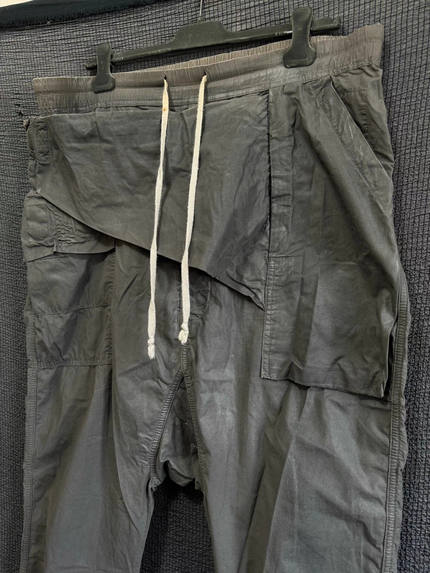 Rick Owens Rick Owens 15SS straight-leg drop-crotch pants Size US 33 - 3 Thumbnail