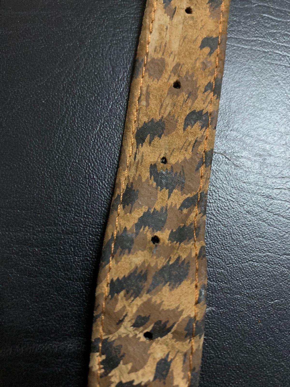 If Six Was Nine × Japanese Brand × Le Grande Bleu (L.G.B.) Leopard pattern womens belt Size ONE SIZE - 3 Thumbnail