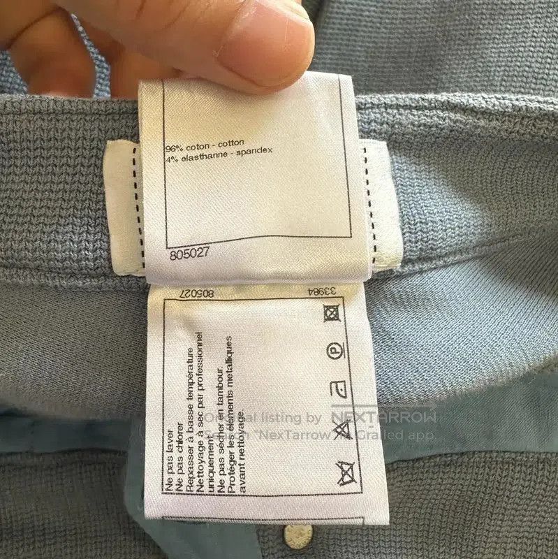 Chanel Chanel Light Blue Denim Women's Pants . Size 22" - 6 Thumbnail