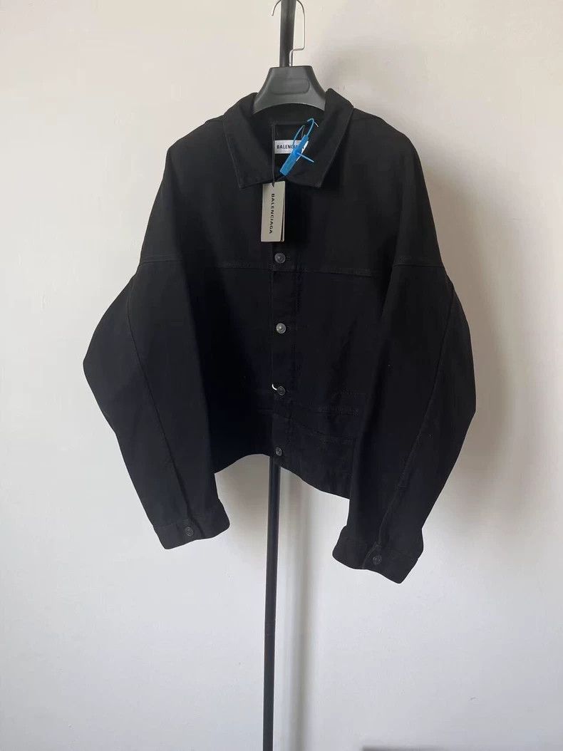 Balenciaga Balenciaga Black Single-Breasted Jacket - dmc Size US M / EU 48-50 / 2 - 1 Thumbnail