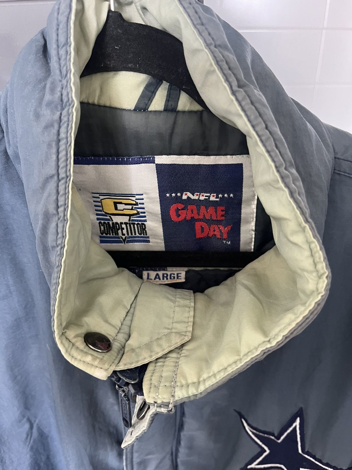 Vintage Dallas Cowboys Game Day Jacket - Sz L Size US L / EU 52-54 / 3 - 3 Thumbnail