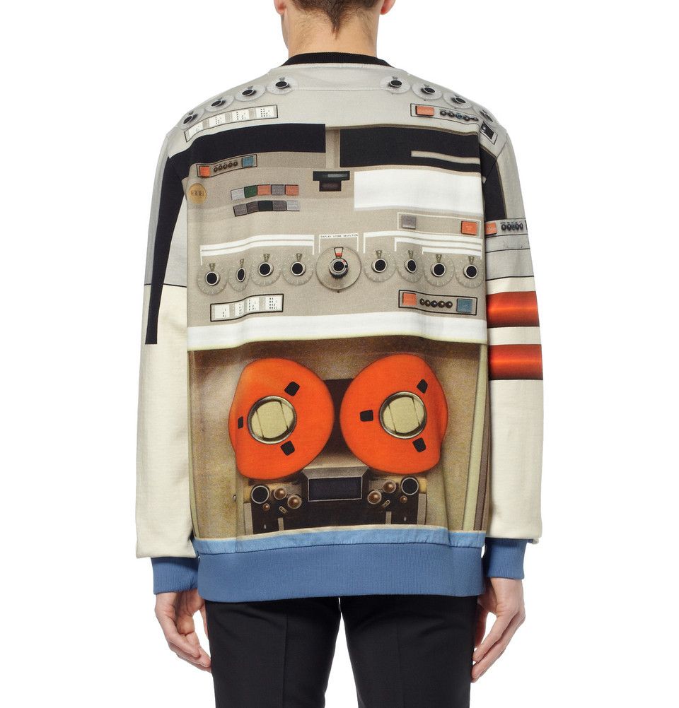 Givenchy Robot Tape Deck Print Oversized Sweatshirt Size US XS / EU 42 / 0 - 3 Thumbnail