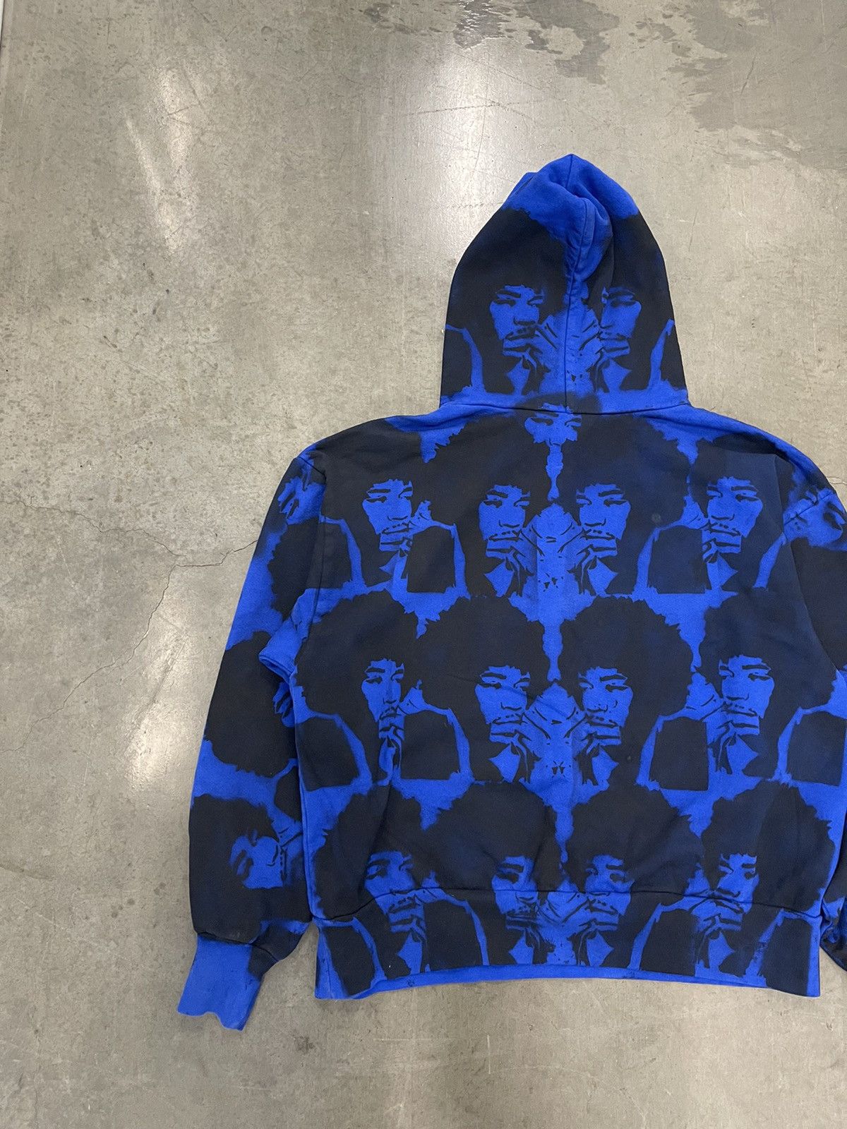 Jimi Hendrix Bluesin’s “My Friend” Jimi Hendrix Painted Hoodie Size US L / EU 52-54 / 3 - 5 Thumbnail