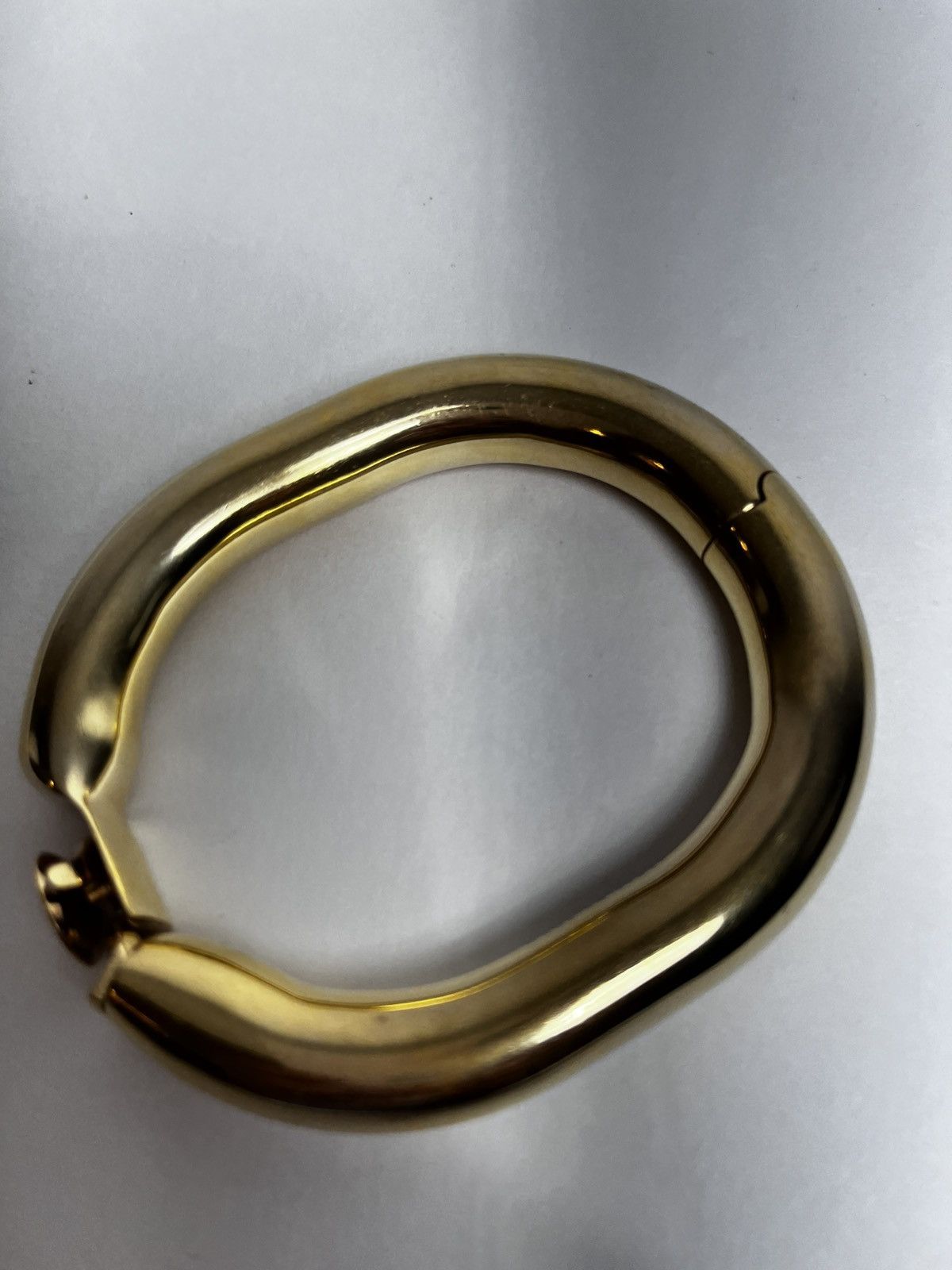 Bottega Veneta Bottega Veneta Oval 18K Gold Over Sterling Silver Bracelet Size ONE SIZE - 1 Thumbnail