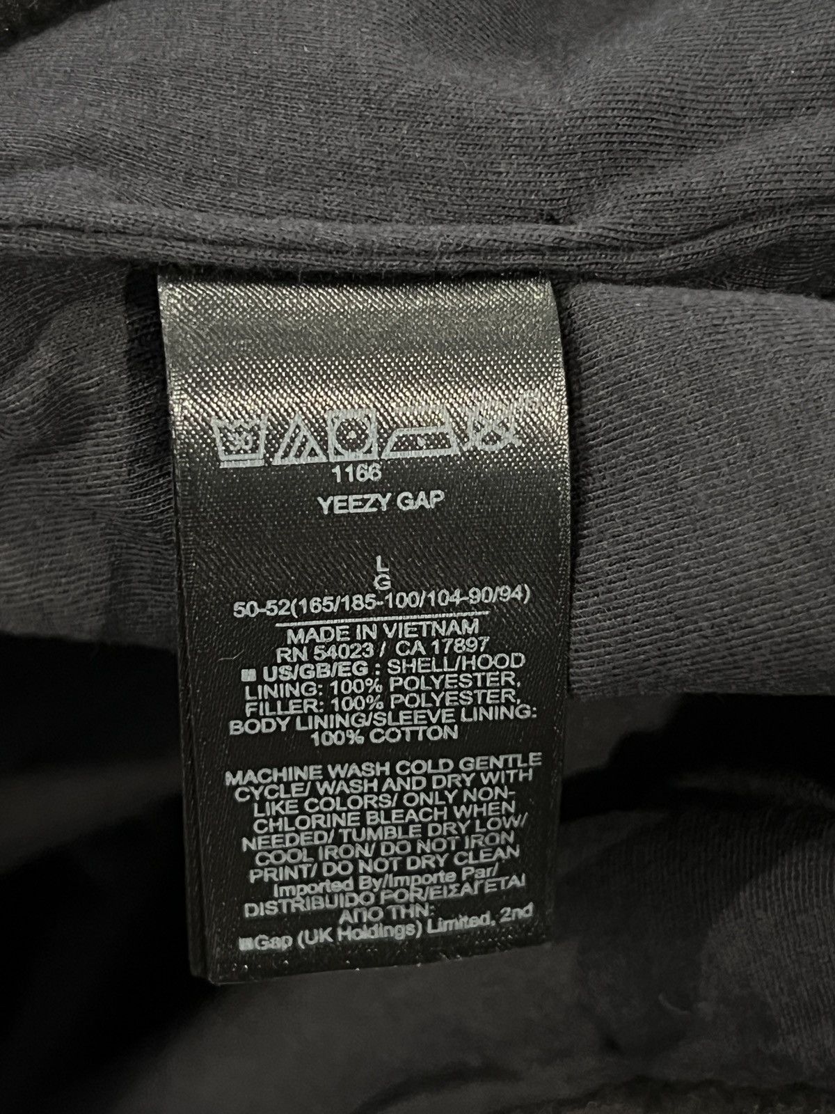 Balenciaga × Gap × Yeezy Yeezy Gap Balenciaga Padded Polar Fleece Hoodie Size US L / EU 52-54 / 3 - 5 Thumbnail
