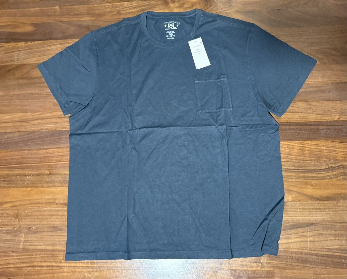 RRL Ralph Lauren Ralph Lauren RRL Pocket Tee in Black T-Shirt Men’s Size XXL Size US XXL / EU 58 / 5 - 1 Thumbnail
