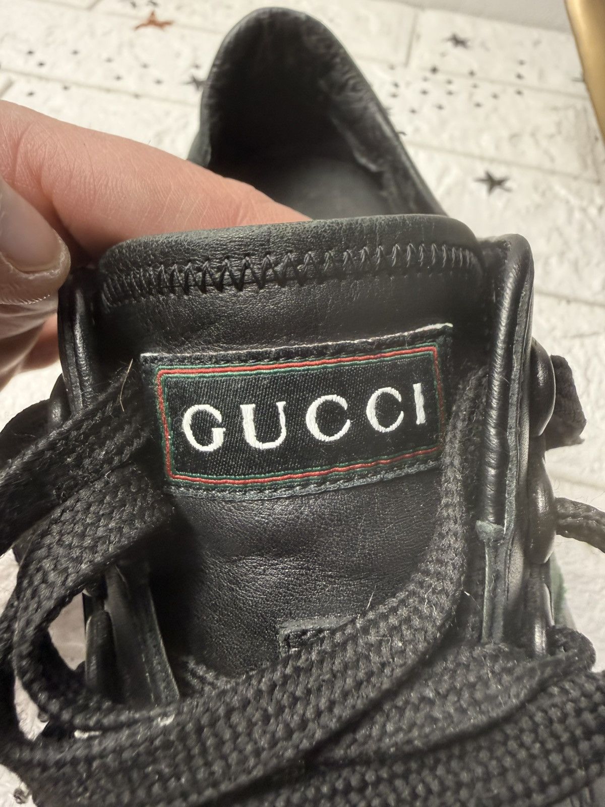 Gucci Gucci embossed Micro Guccissima 233334 Web US9 UK8.5 EUR42 Size US 9 / EU 42 - 14 Thumbnail