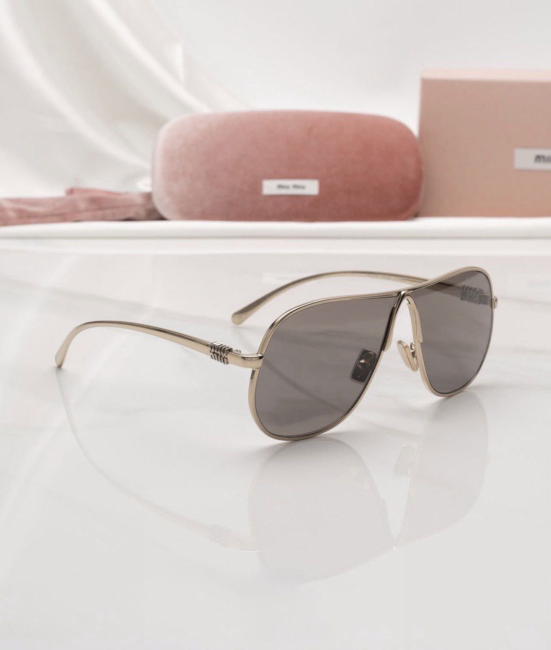 Miu Miu NEW Miu Miu sunglasses MU A56S ZVN80Q Size ONE SIZE - 1 Thumbnail