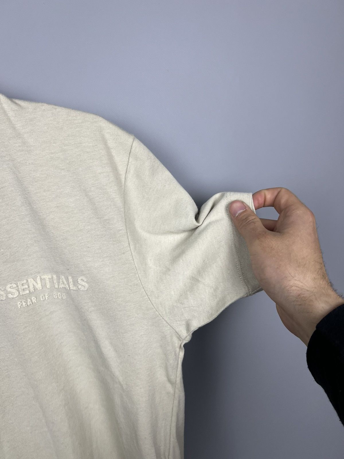 Essentials Fear of God Essentials beige tee tshirt Size S / US 4 / IT 40 - 3 Thumbnail