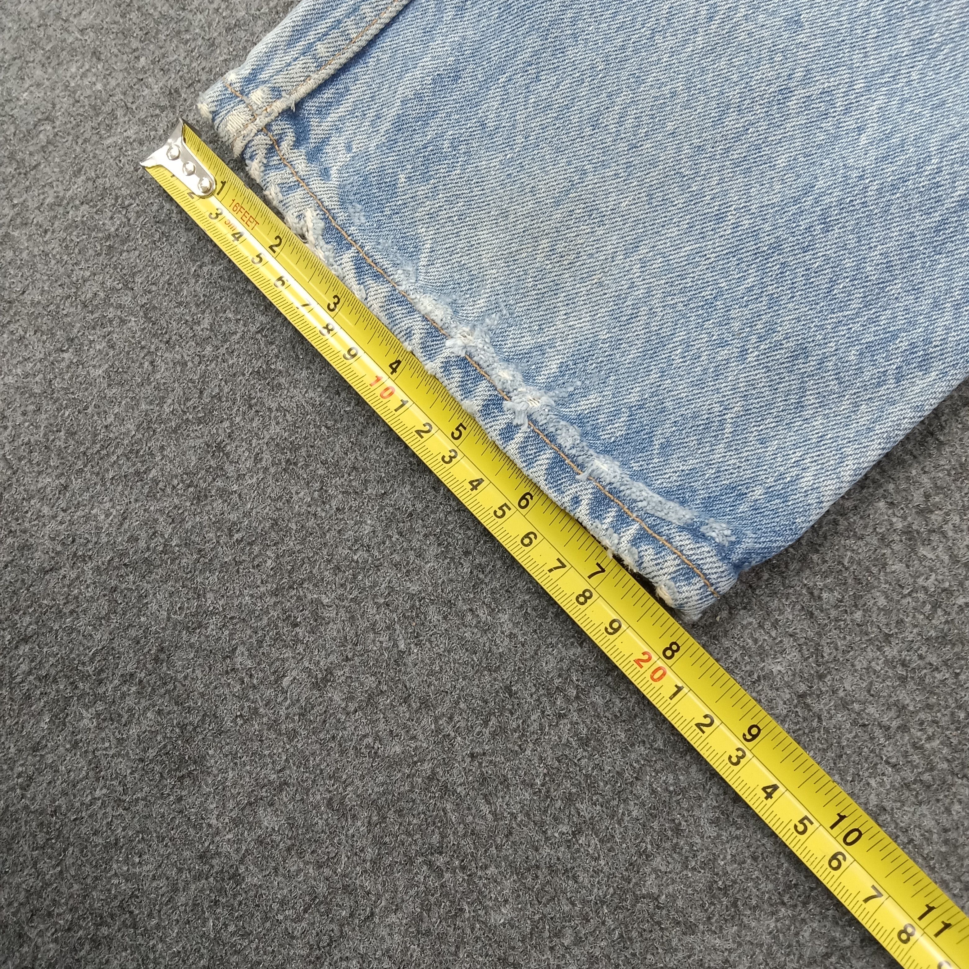 Levi's Levi's 501 American Grunge Denim Jeans C252N17 Size US 31 - 12 Thumbnail