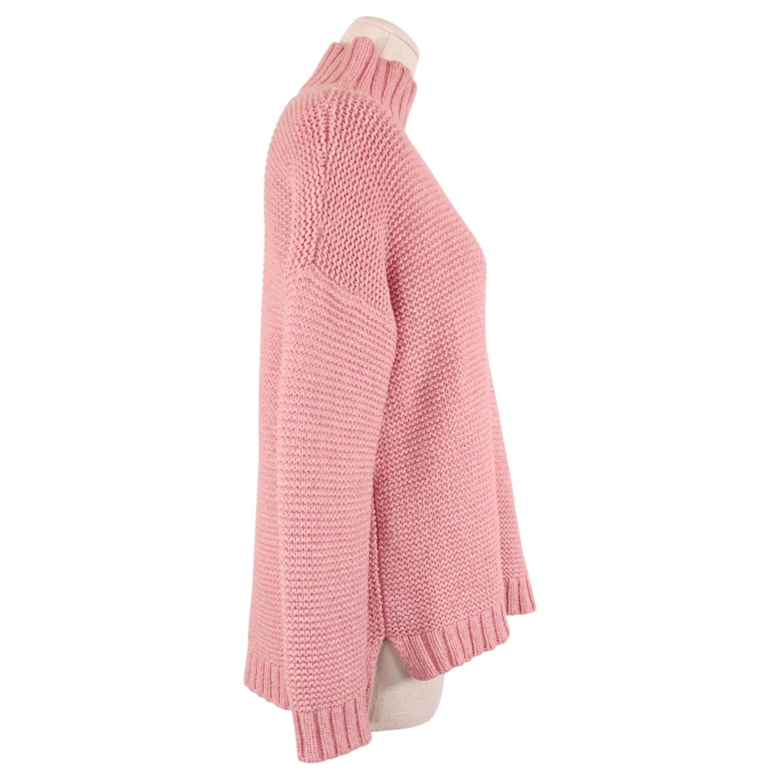 Marine Layer Marine Layer Merino Wool Blend Sweater Pink Sz Extra Small Size XS / US 0-2 / IT 36-38 - 4 Thumbnail