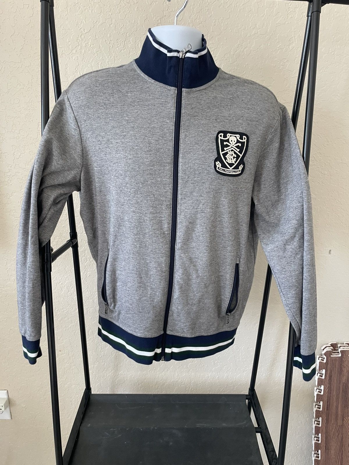 Polo Ralph Lauren PRL Football Club Skull & Bones track jacket Size US M / EU 48-50 / 2 - 1 Thumbnail