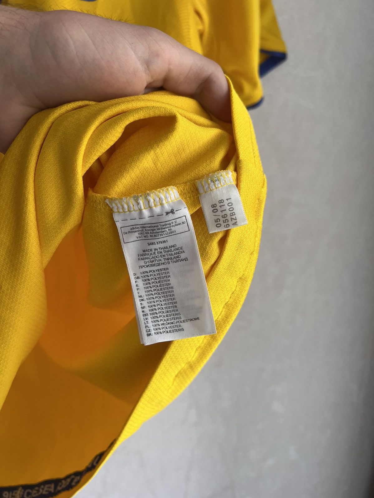 Chelsea Soccer × Vintage Chelsea Adidas Zola 25 football t shirt vintage Size US M / EU 48-50 / 2 - 10 Thumbnail